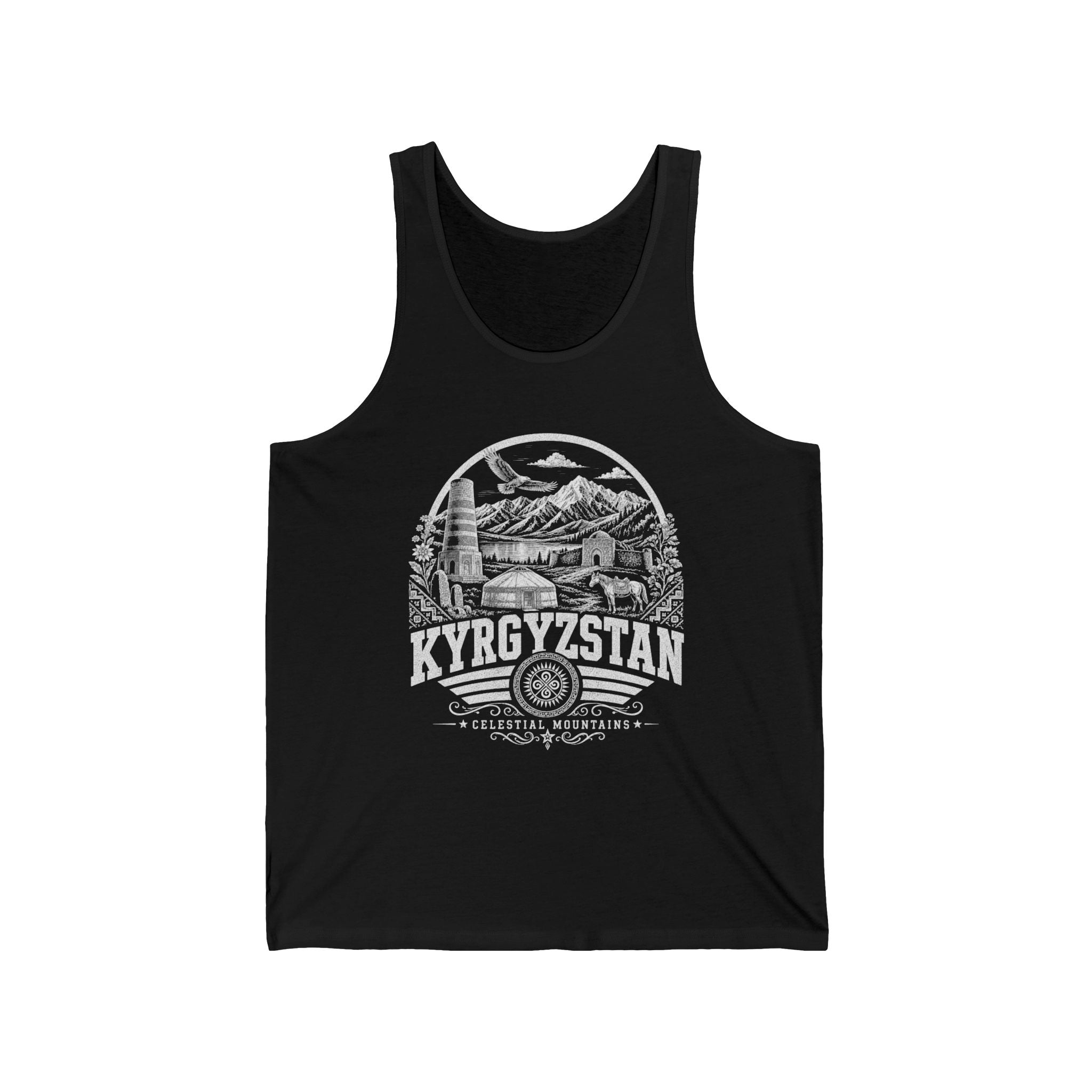 Kyrgyzstan Celestial Mountains Men's Tank Top