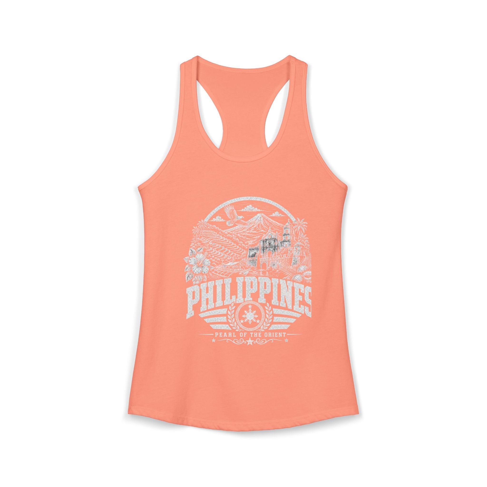 Philippines Pearl of the Orient Women's Tank Top