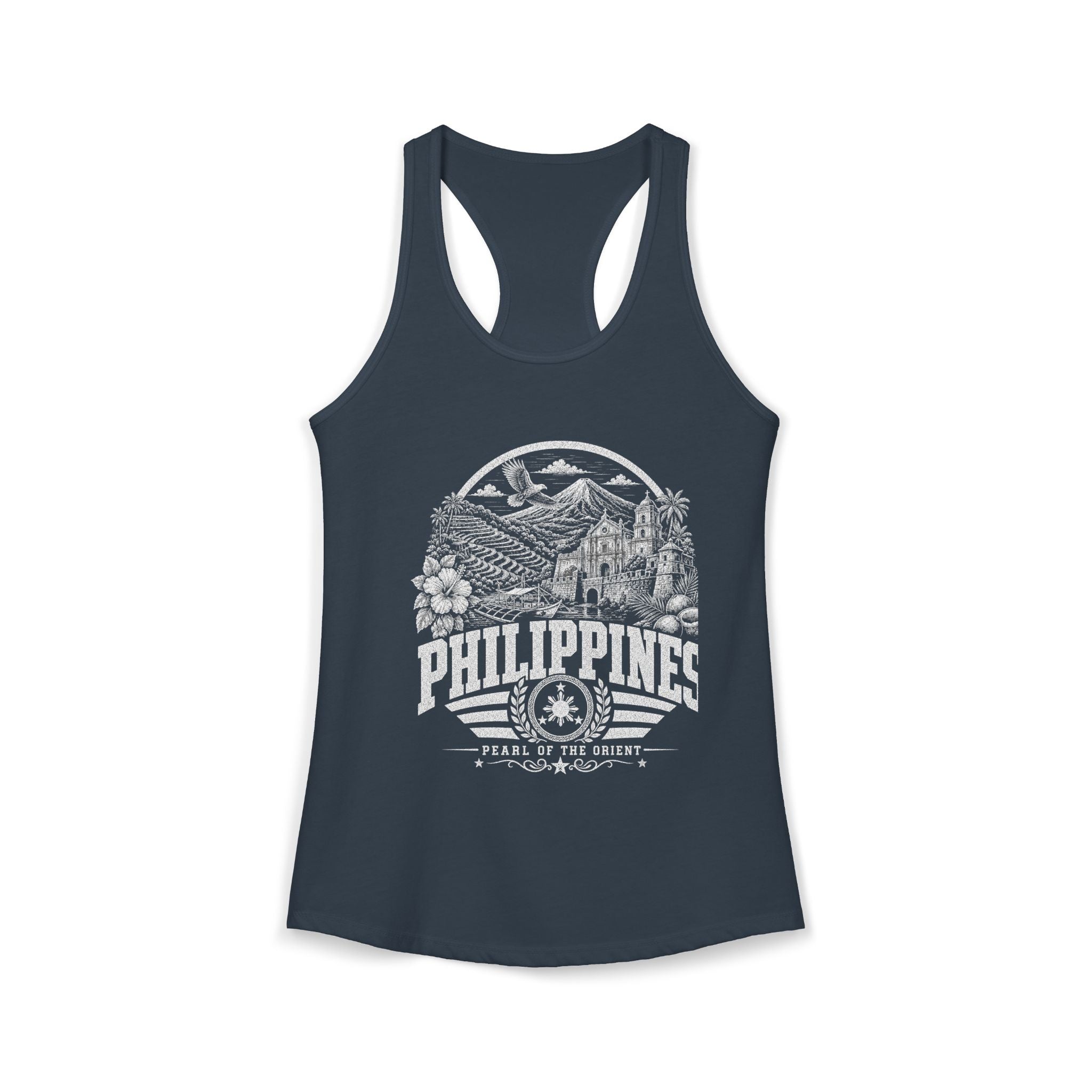 Philippines Pearl of the Orient Women's Tank Top