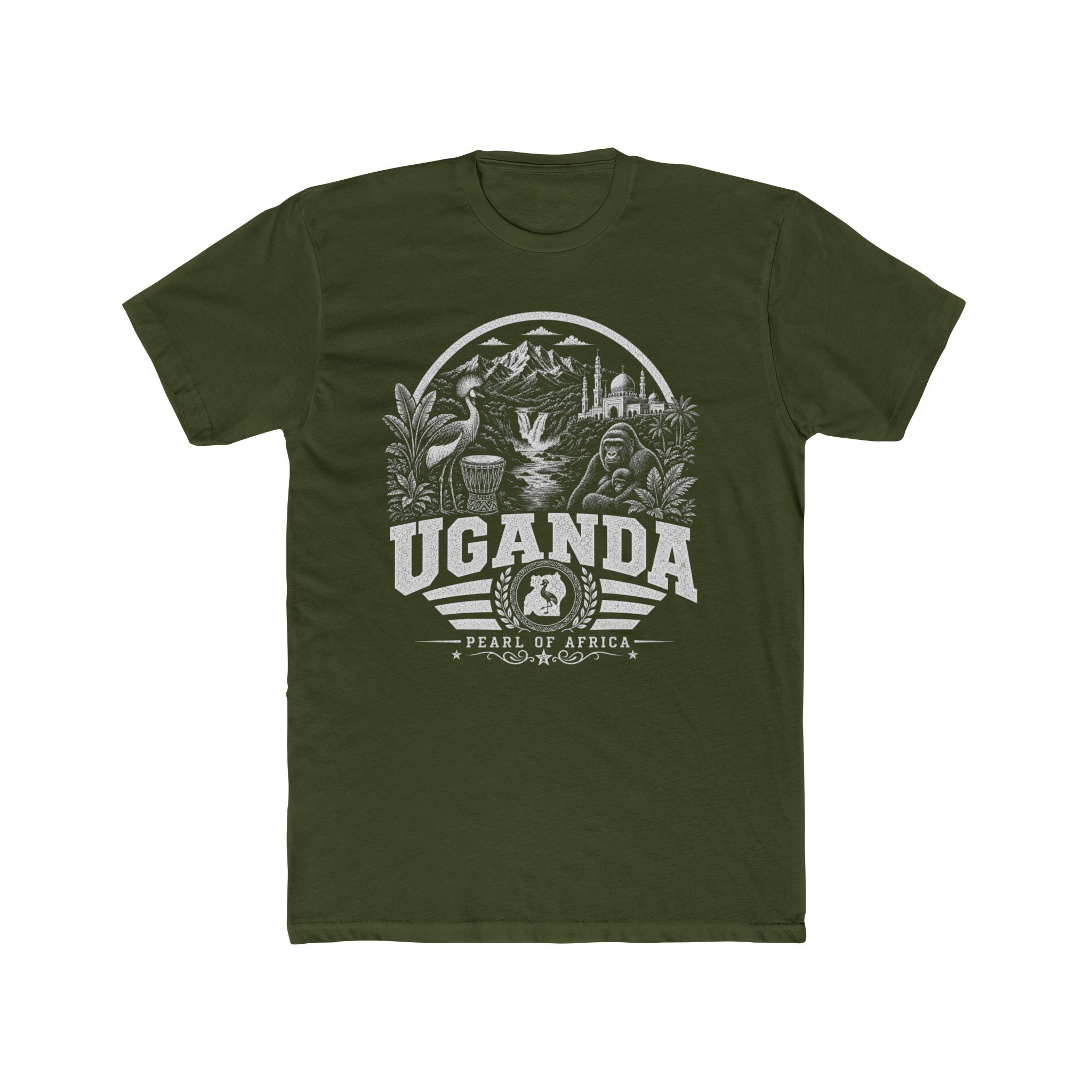 Uganda Pearl of Africa Men's Tee