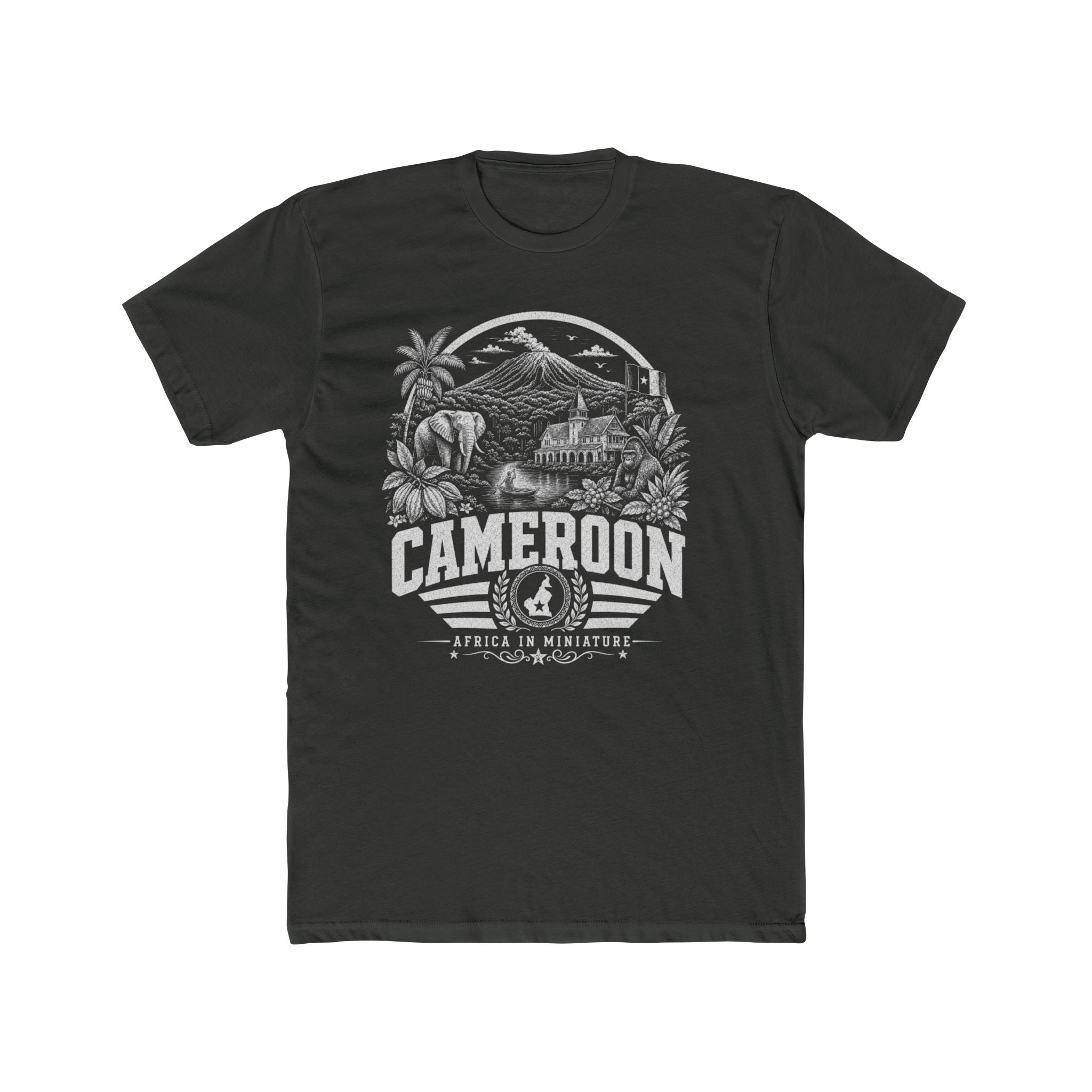 Cameroon Africa in Miniature Men's Tee