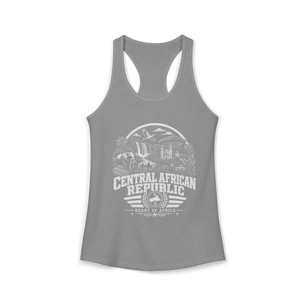 Central African Republic Heart of Africa Women's Tank Top