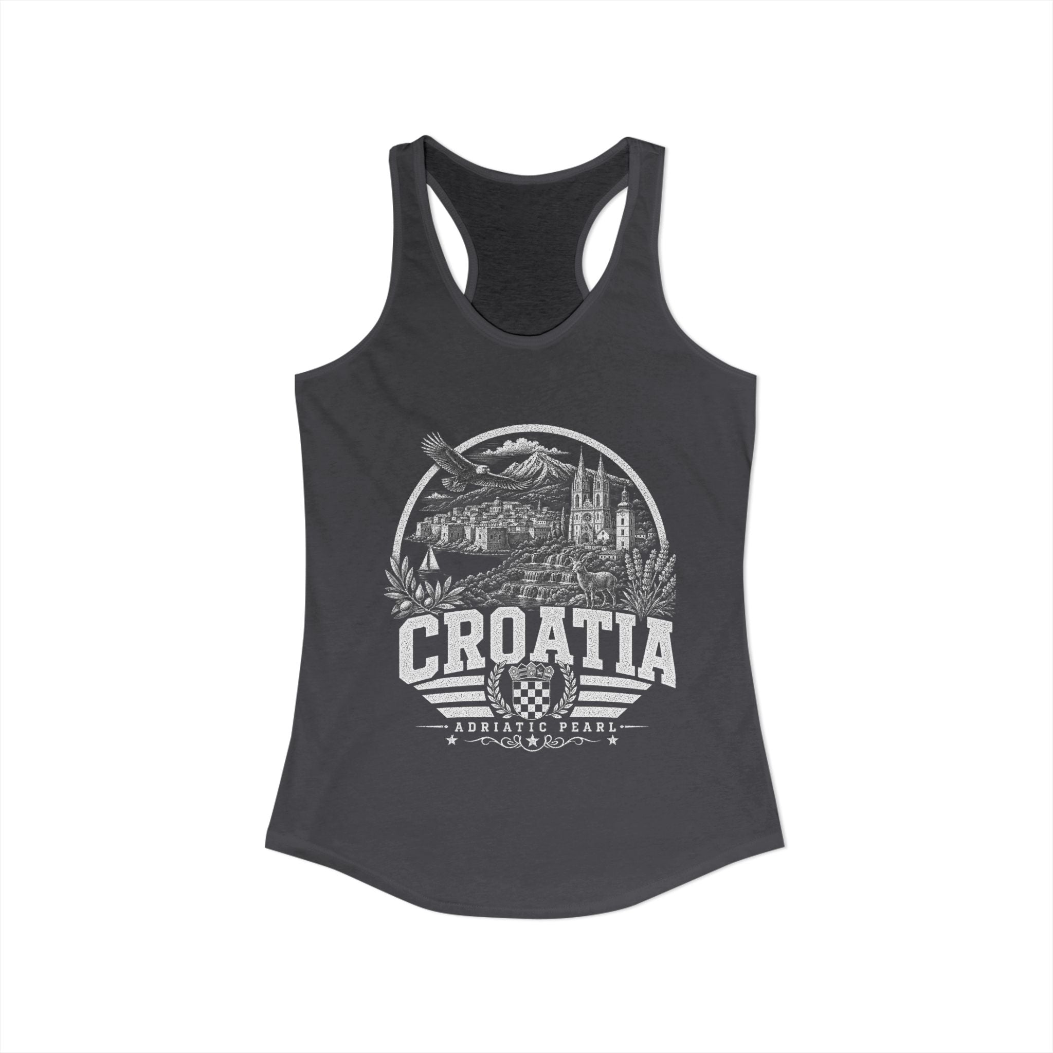 Croatia Adriatic Pearl Women's Tank Top