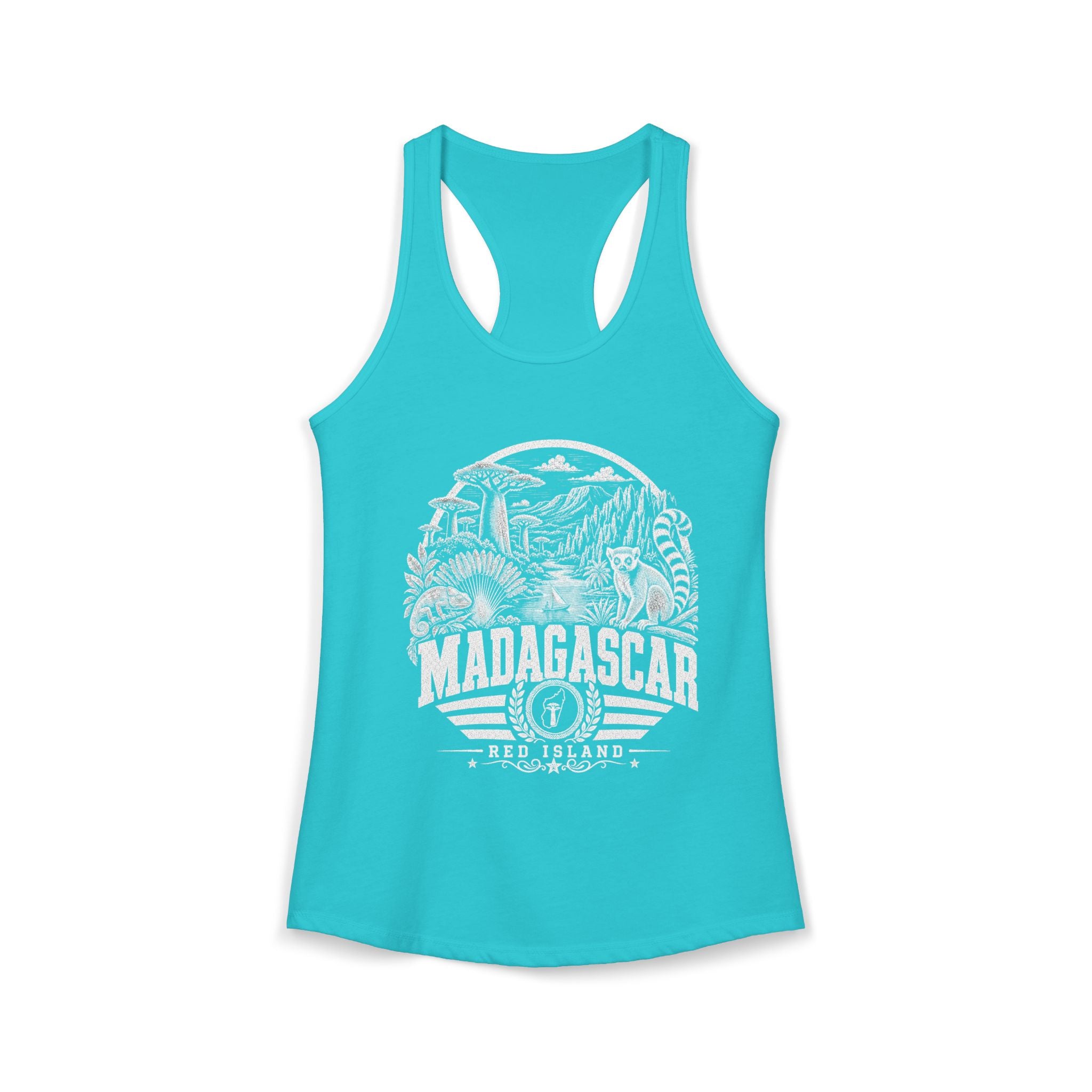 Madagascar Red Island Women's Tank Top