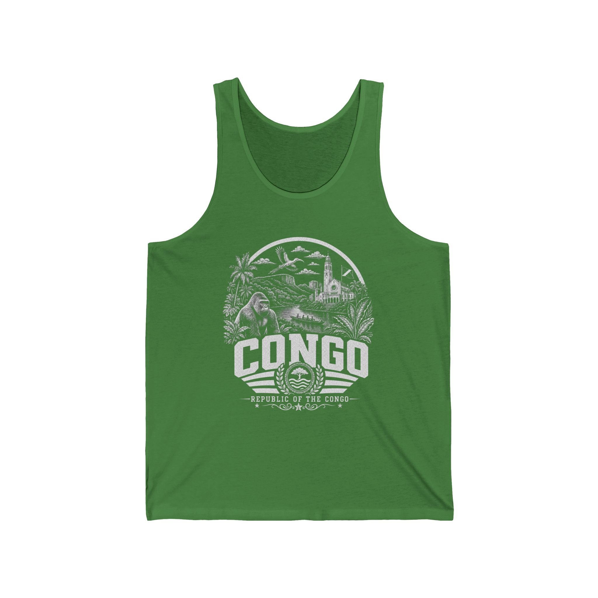 Republic of the Congo Congo River Spirit Men's Tank Top
