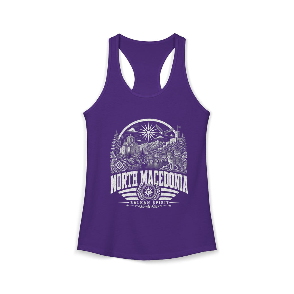 North Macedonia Balkan Spirit Women's Tank Top
