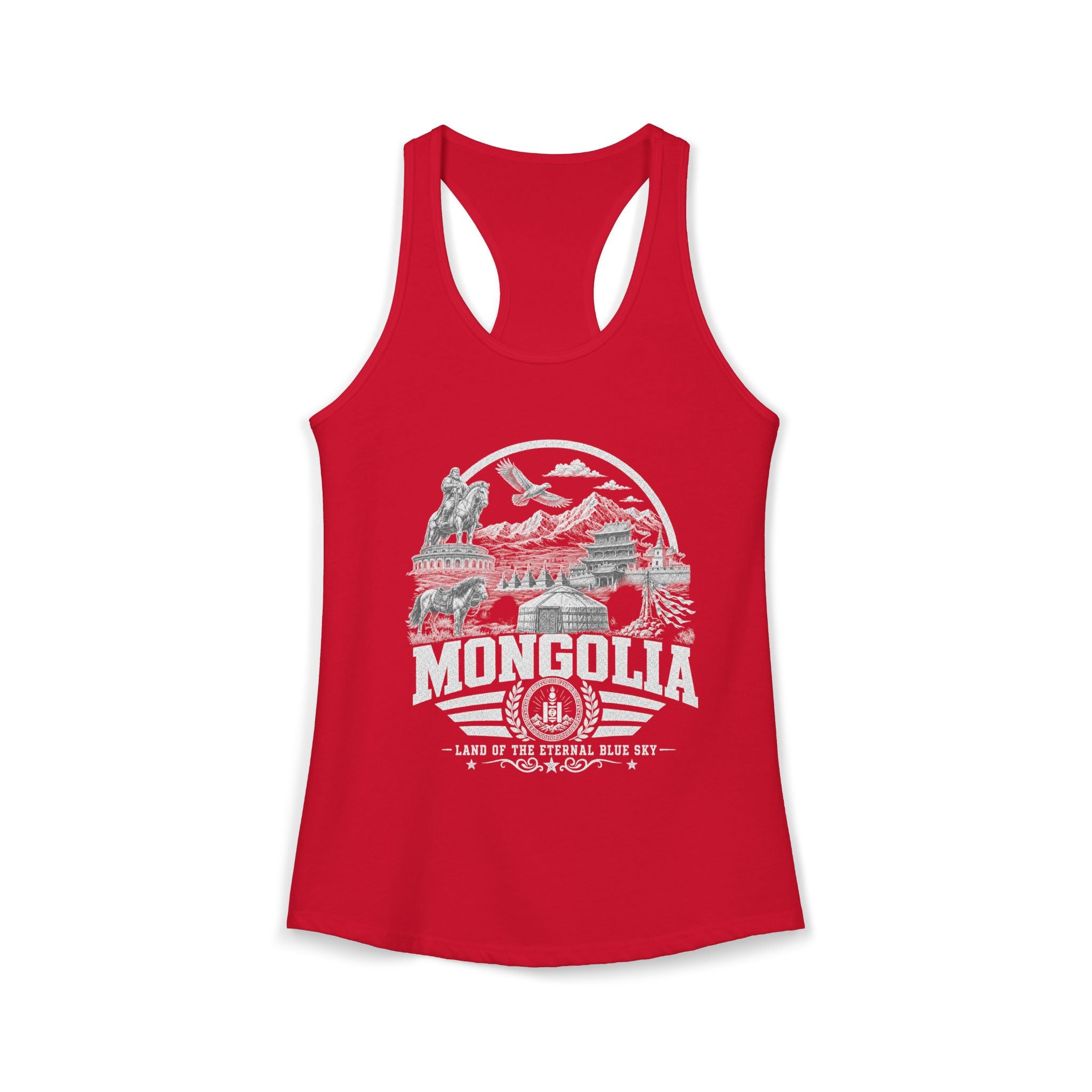 Mongolia Land of the Eternal Blue Sky Women's Tank Top
