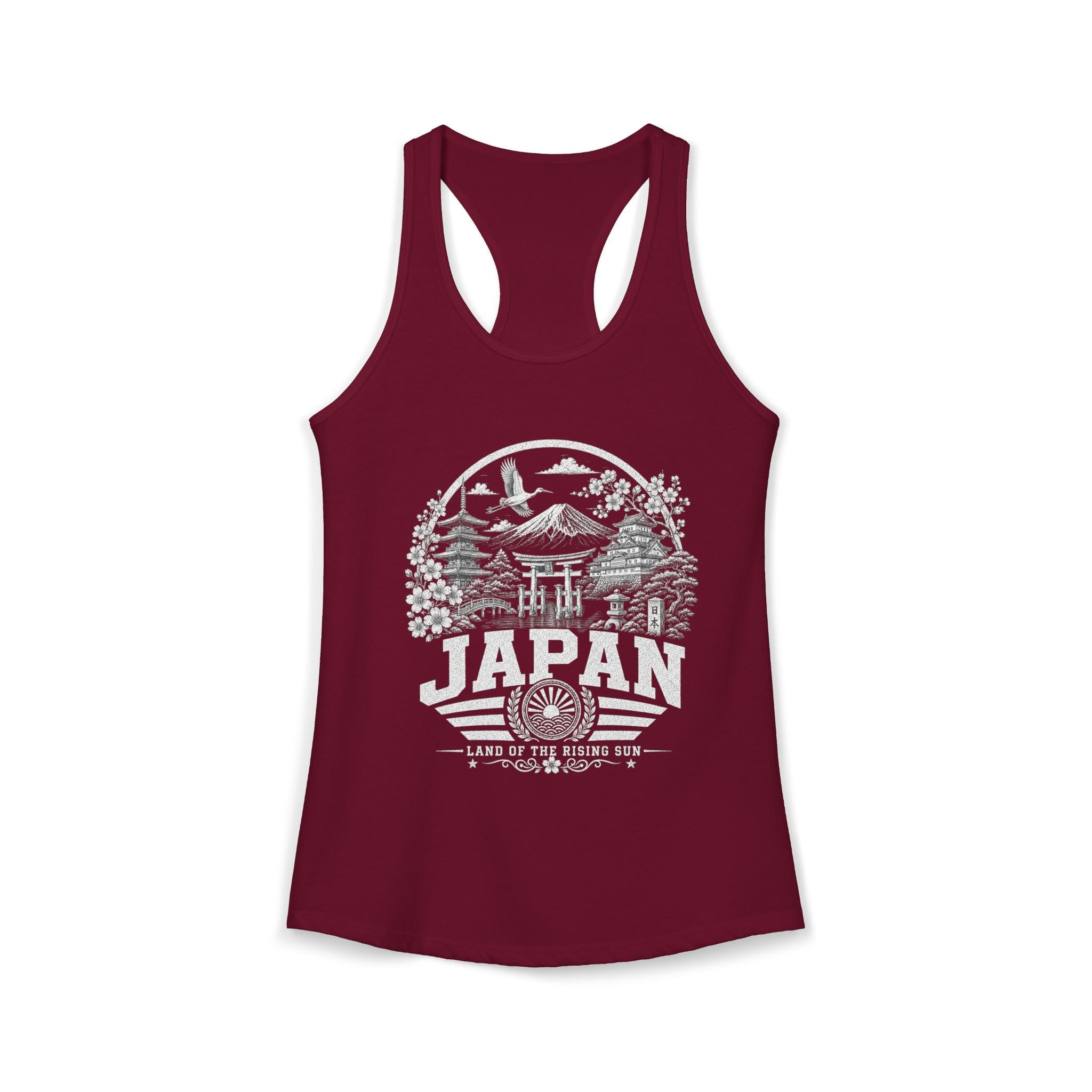 Japan Land of the Rising Sun Women's Tank Top