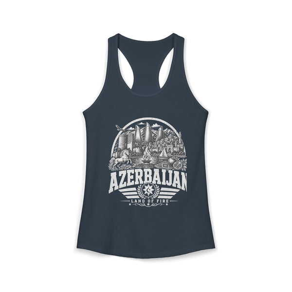 Azerbaijan Land of Fire Women's Tank Top