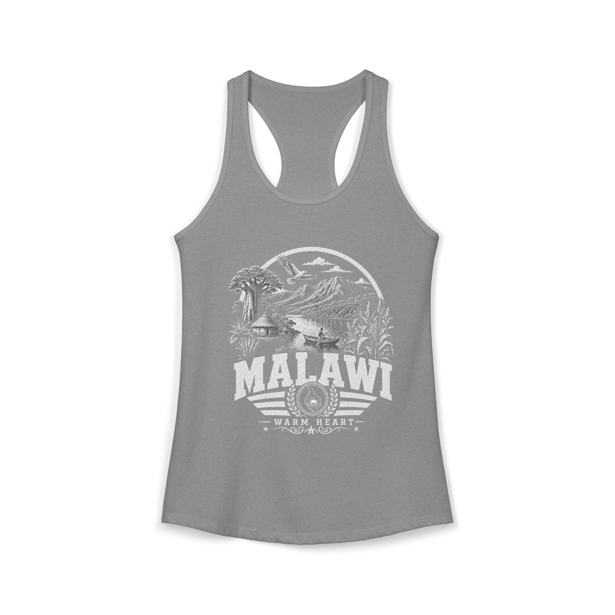 Malawi Warm Heart Women's Tank Top