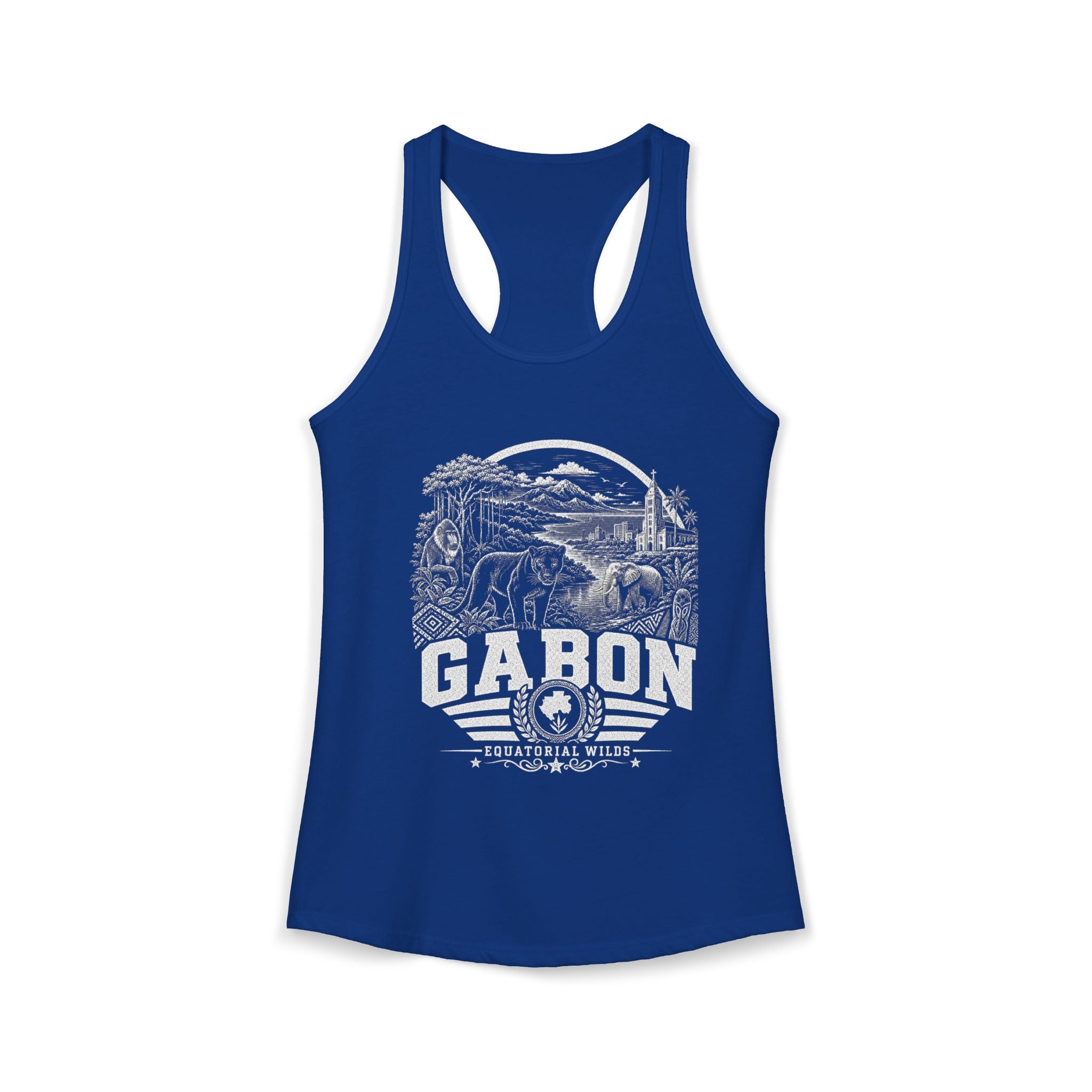 Gabon Equatorial Wilds Women's Tank Top