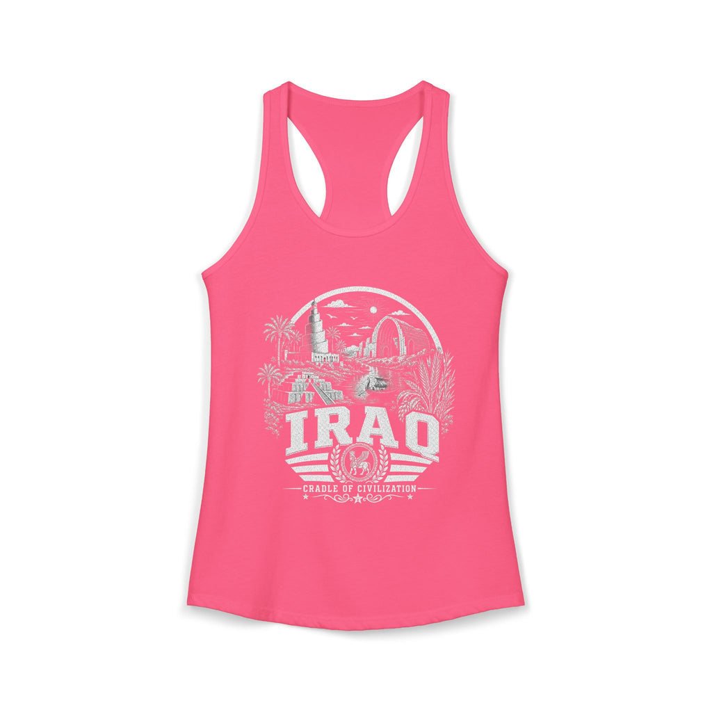 Camiseta sin mangas de mujer "Irak Cuna de la Civilización"