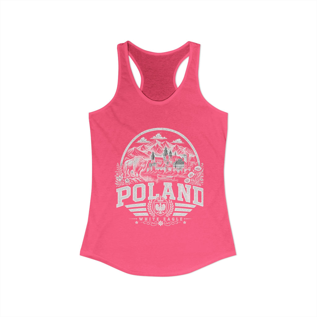 Poland White Eagle Women's Tank Top
