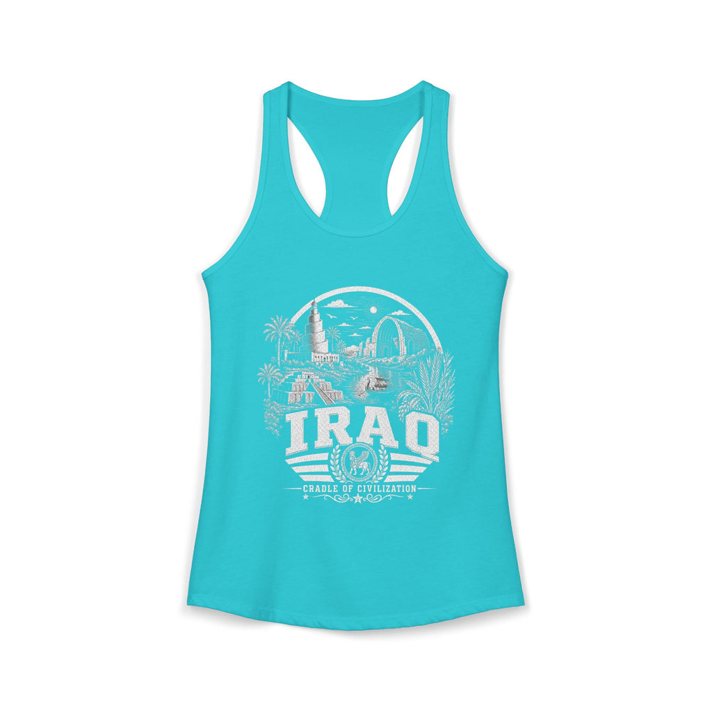Camiseta sin mangas de mujer "Irak Cuna de la Civilización"