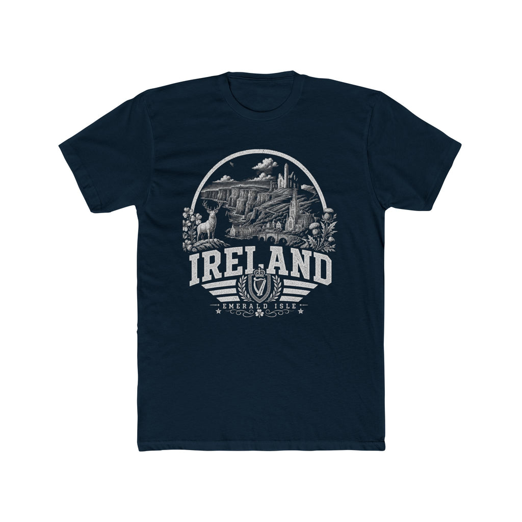 Ireland vintage landmarks men's tee — iconic landmark design | Nameshi Destinations (view 12)