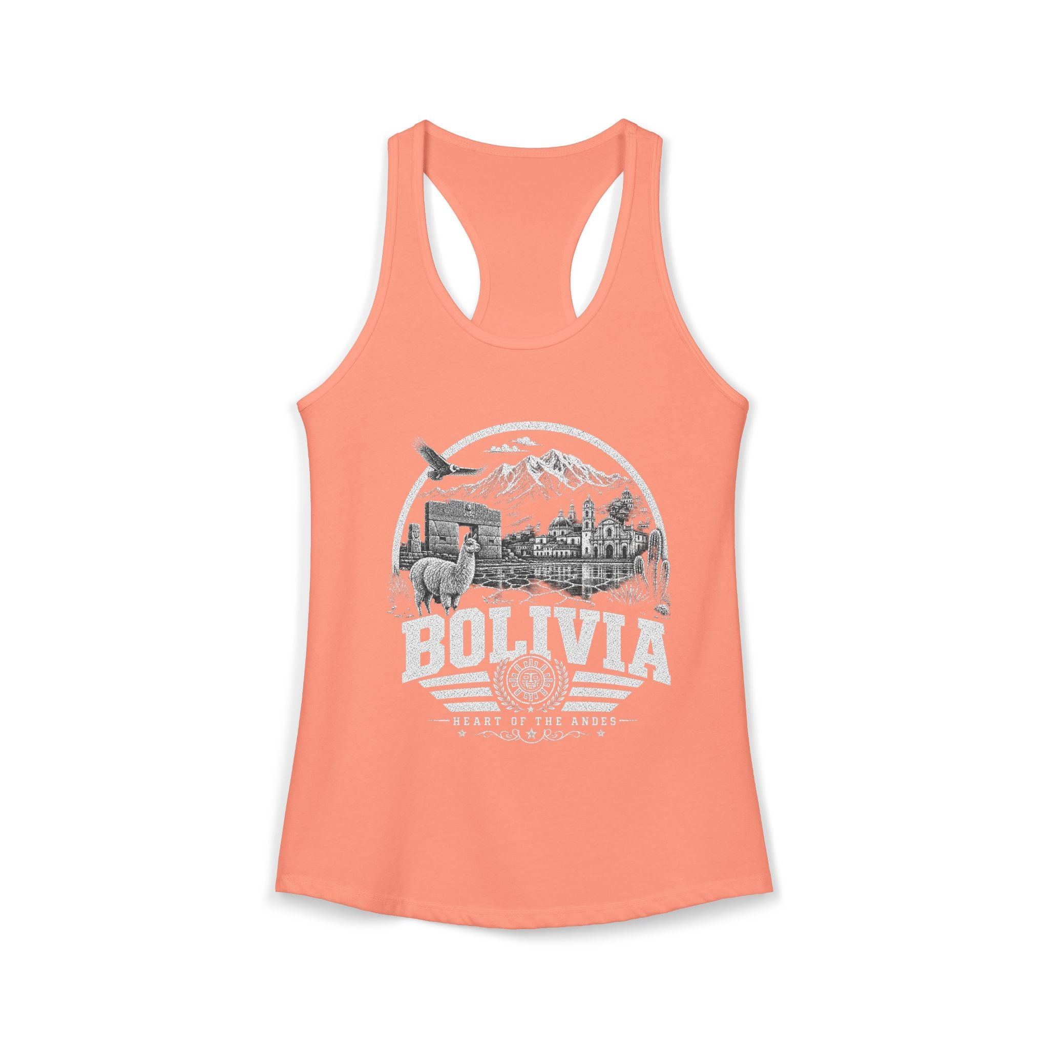 Bolivia Heart of the Andes Women's Tank Top