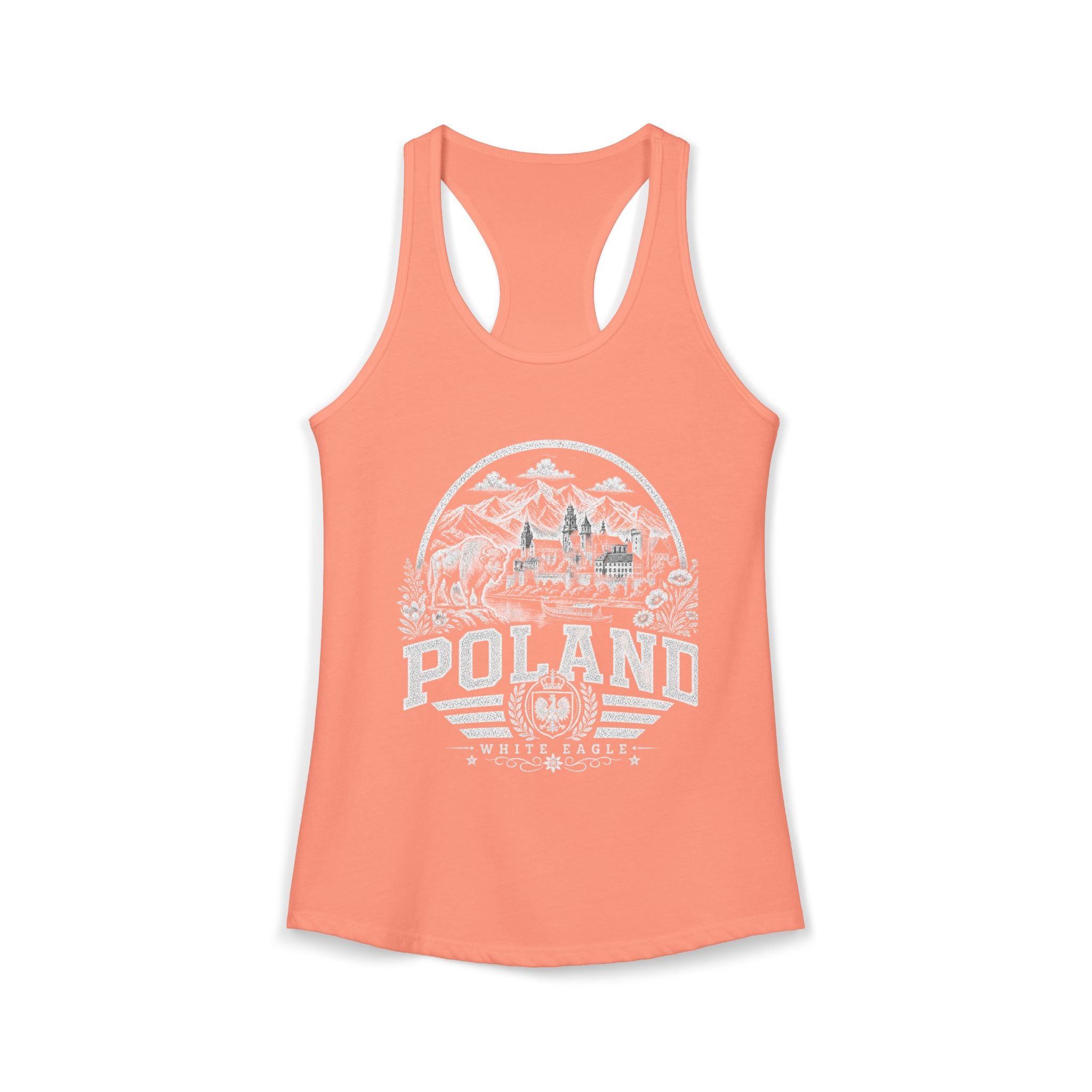 Poland White Eagle Women's Tank Top