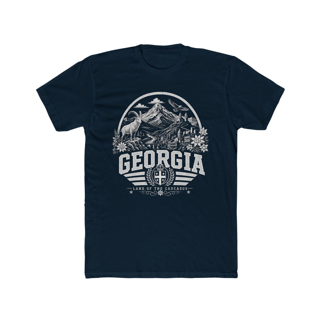 Georgia vintage landmarks men's tee — iconic landmark design | Nameshi Destinations (view 12)