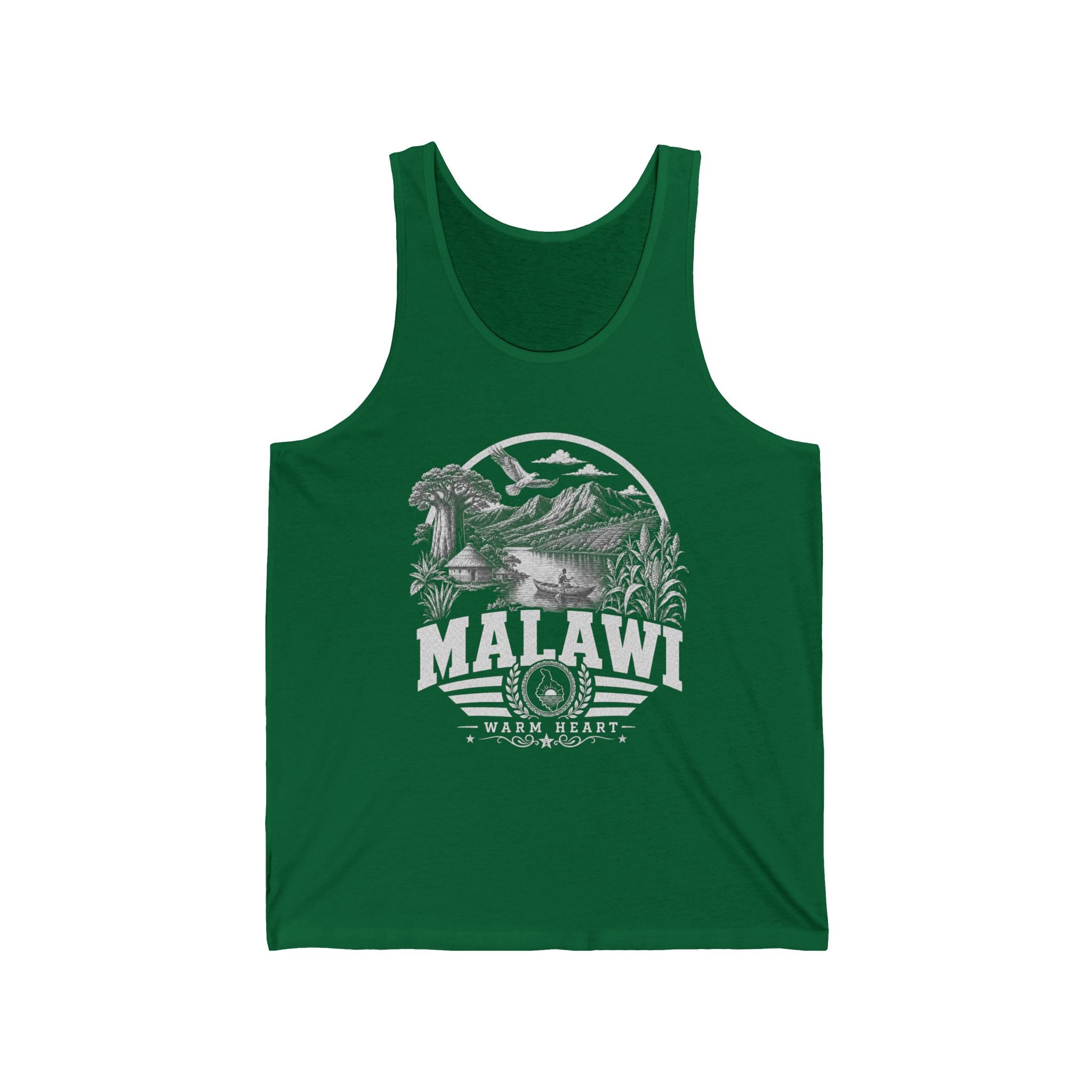 Malawi Warm Heart Men's Tank Top