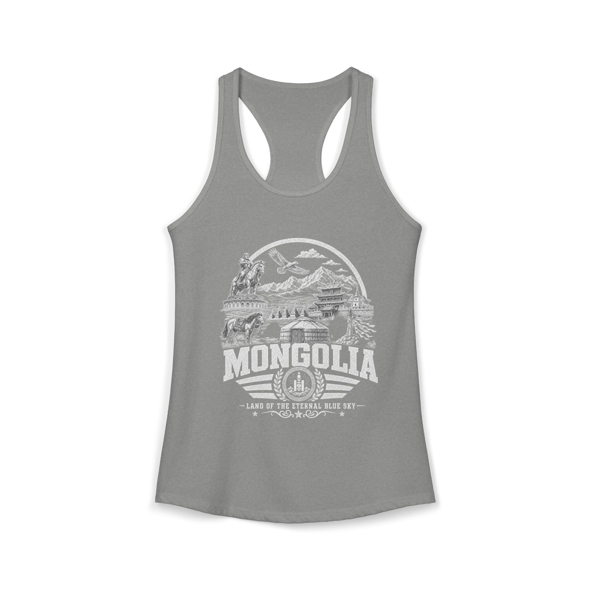 Mongolia Land of the Eternal Blue Sky Women's Tank Top
