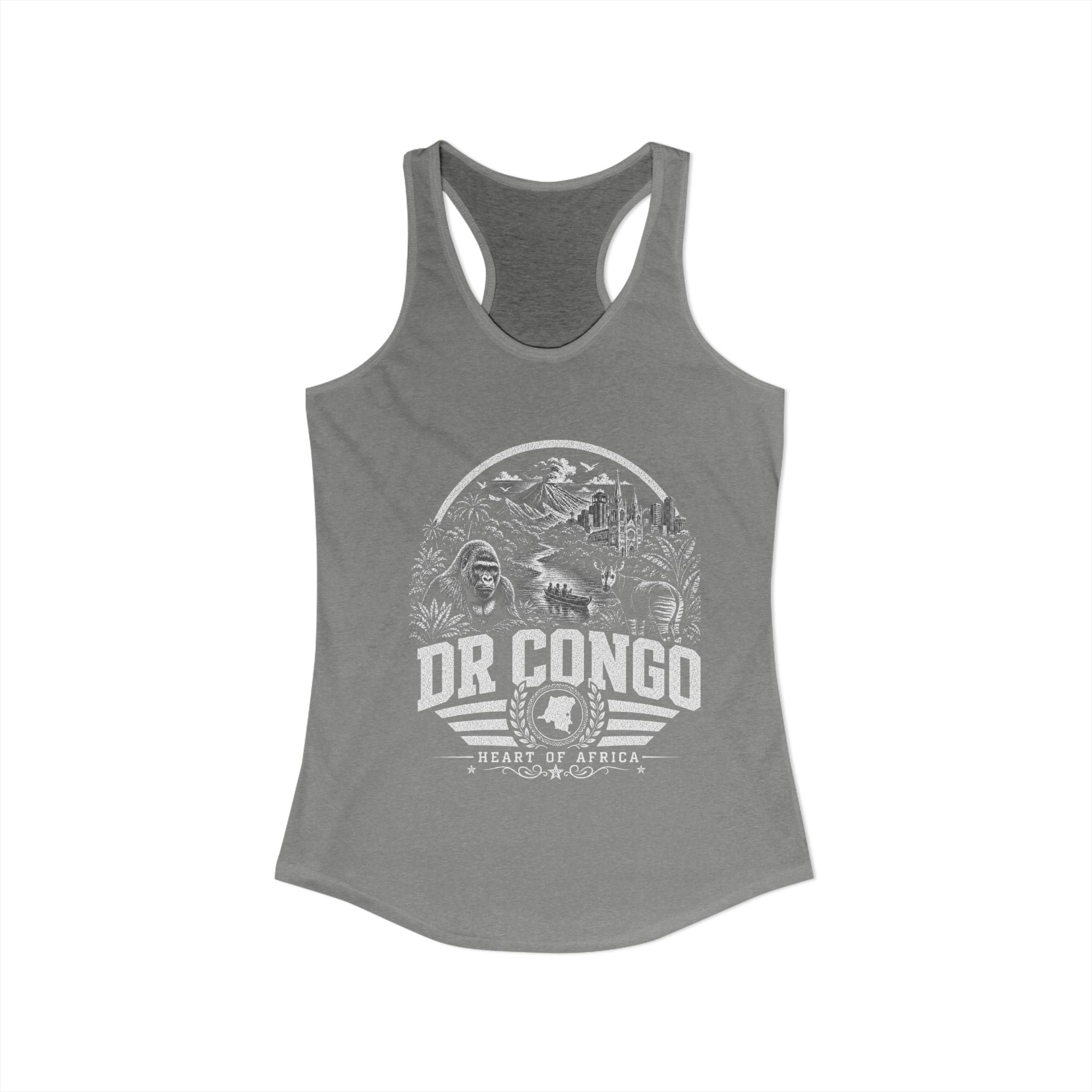 Democratic Republic of the Congo Heart of Africa Women's Tank Top