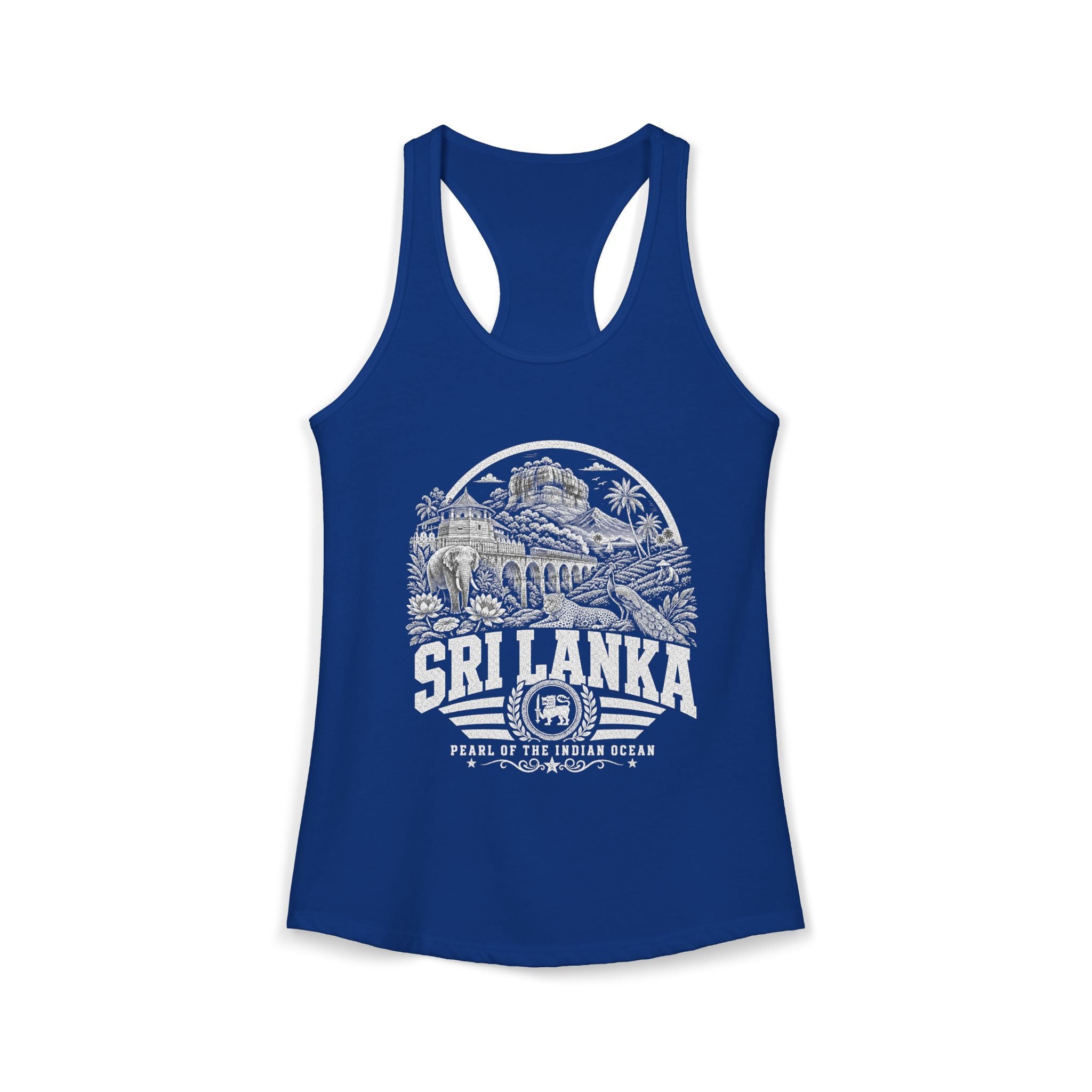 Sri Lanka Pearl of the Indian Ocean Women's Tank Top