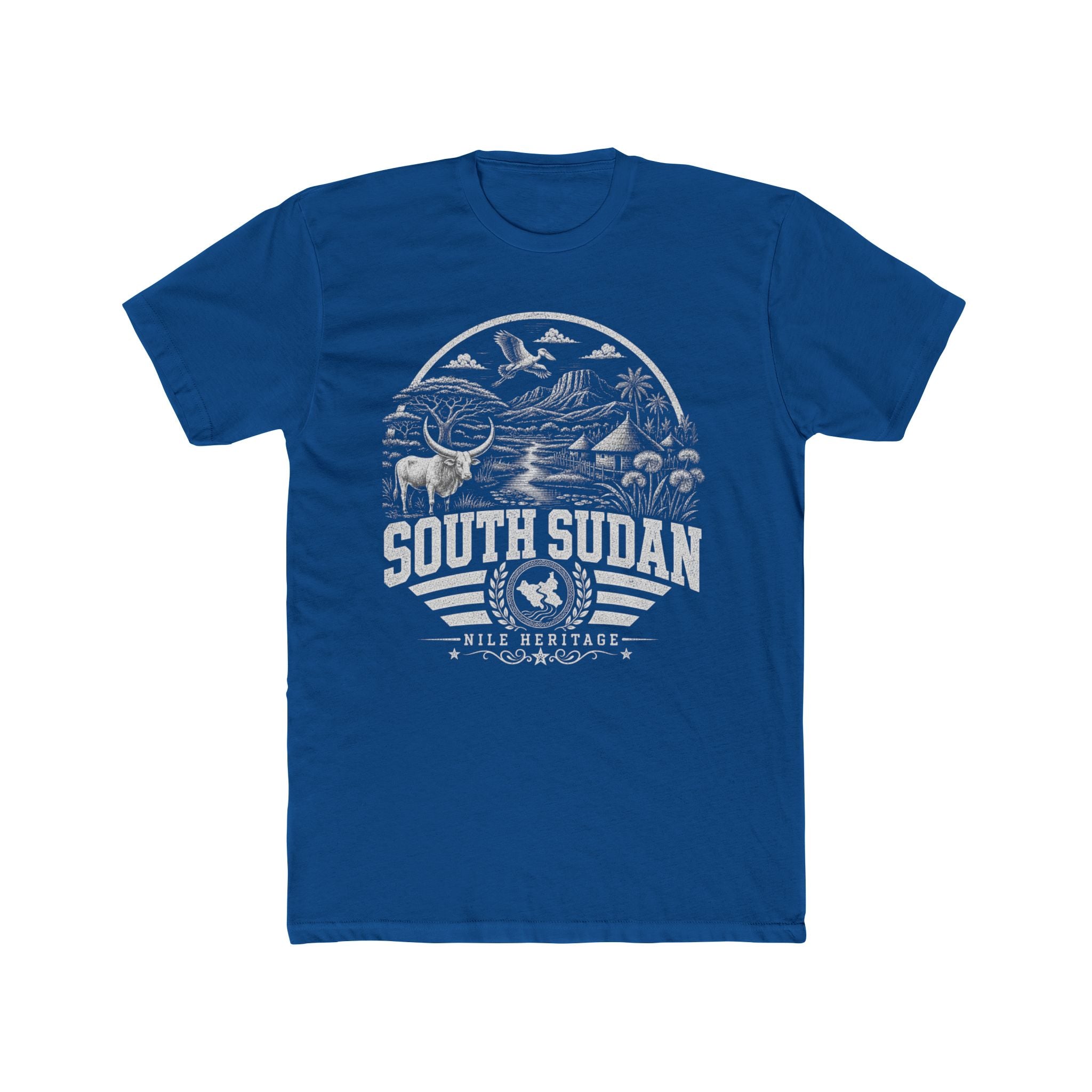 Camiseta Masculina South Sudan Nile Heritage
