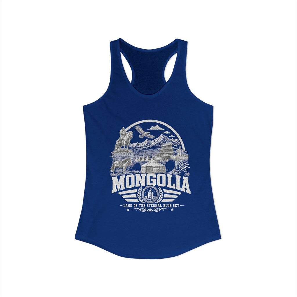 Mongolia Land of the Eternal Blue Sky Women's Tank Top