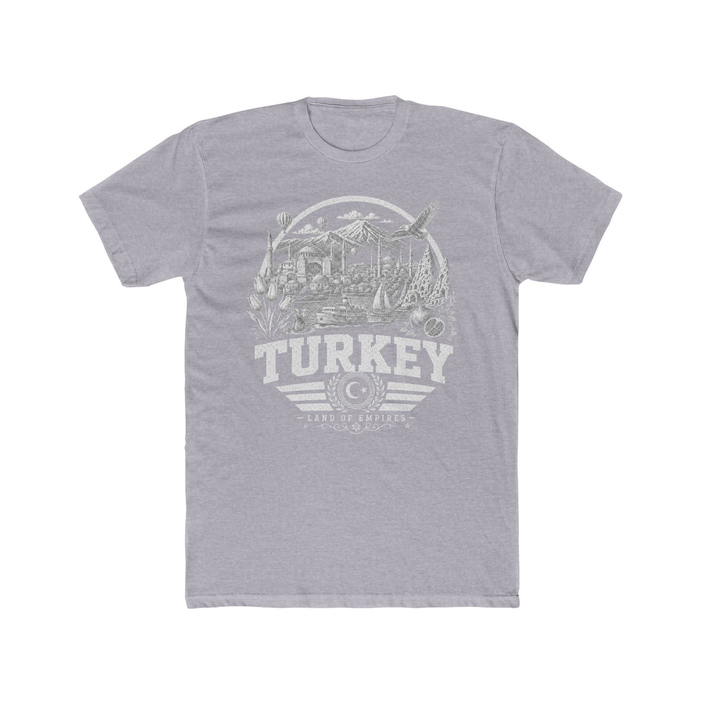 Turkey vintage landmarks men's tee — iconic landmark design | Nameshi Destinations (view 3)