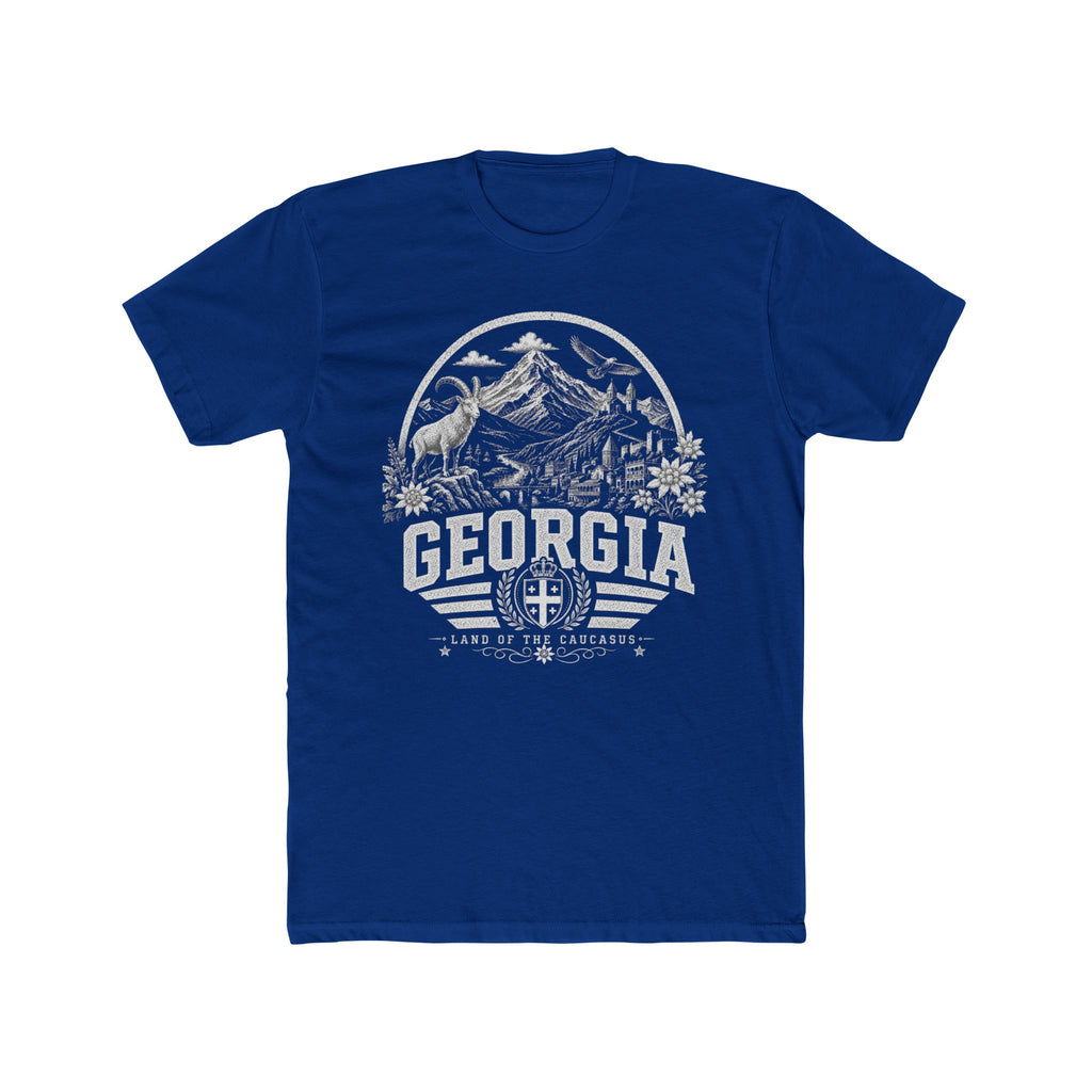 Georgia vintage landmarks men's tee — iconic landmark design | Nameshi Destinations (view 11)
