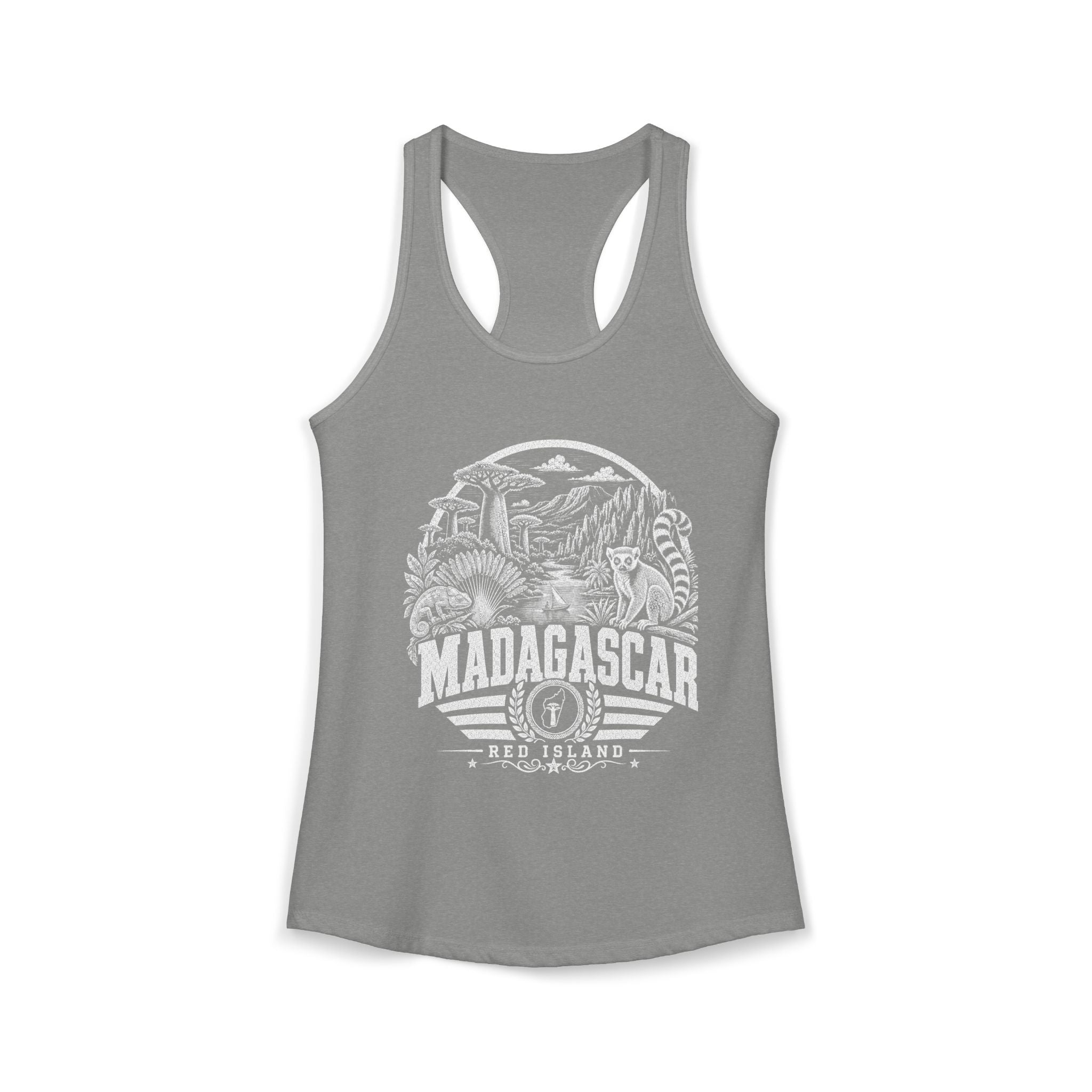 Madagascar Red Island Women's Tank Top