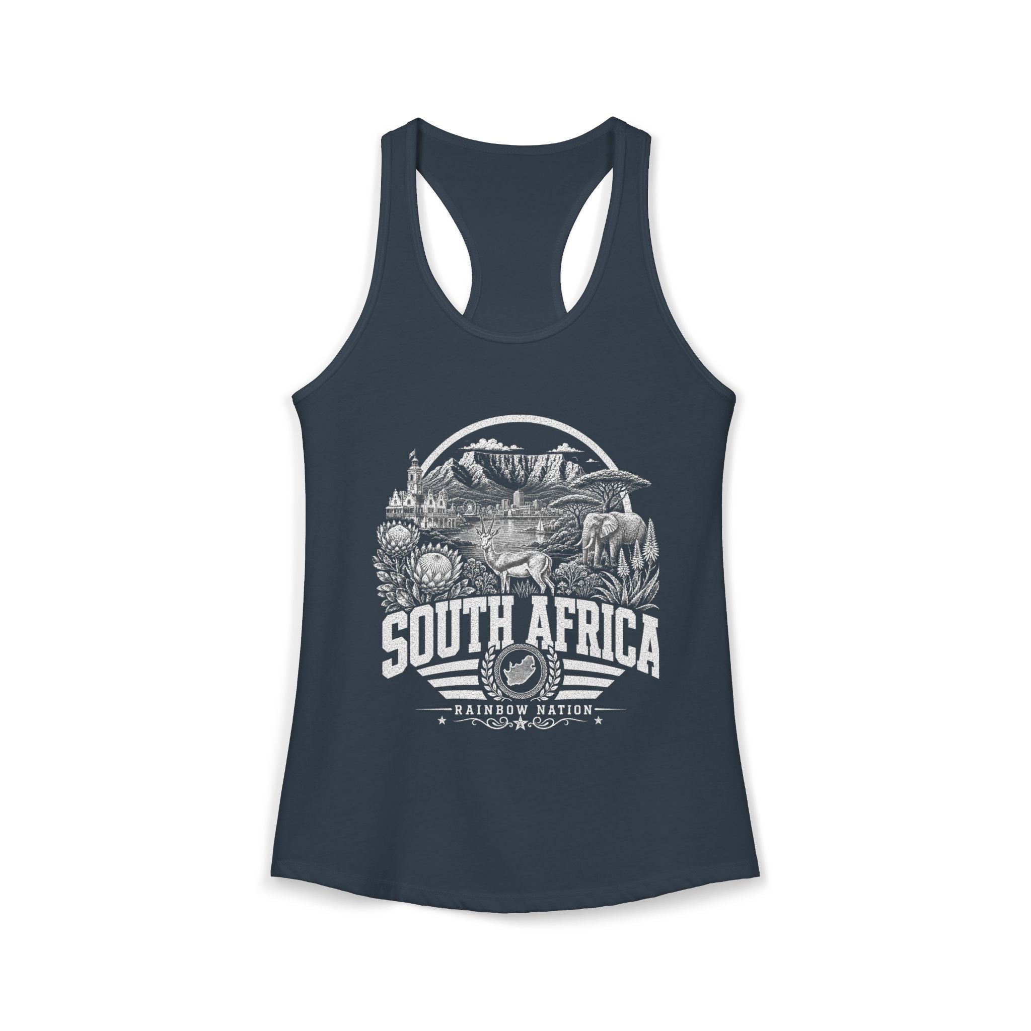South Africa Rainbow Nation Women's Tank Top