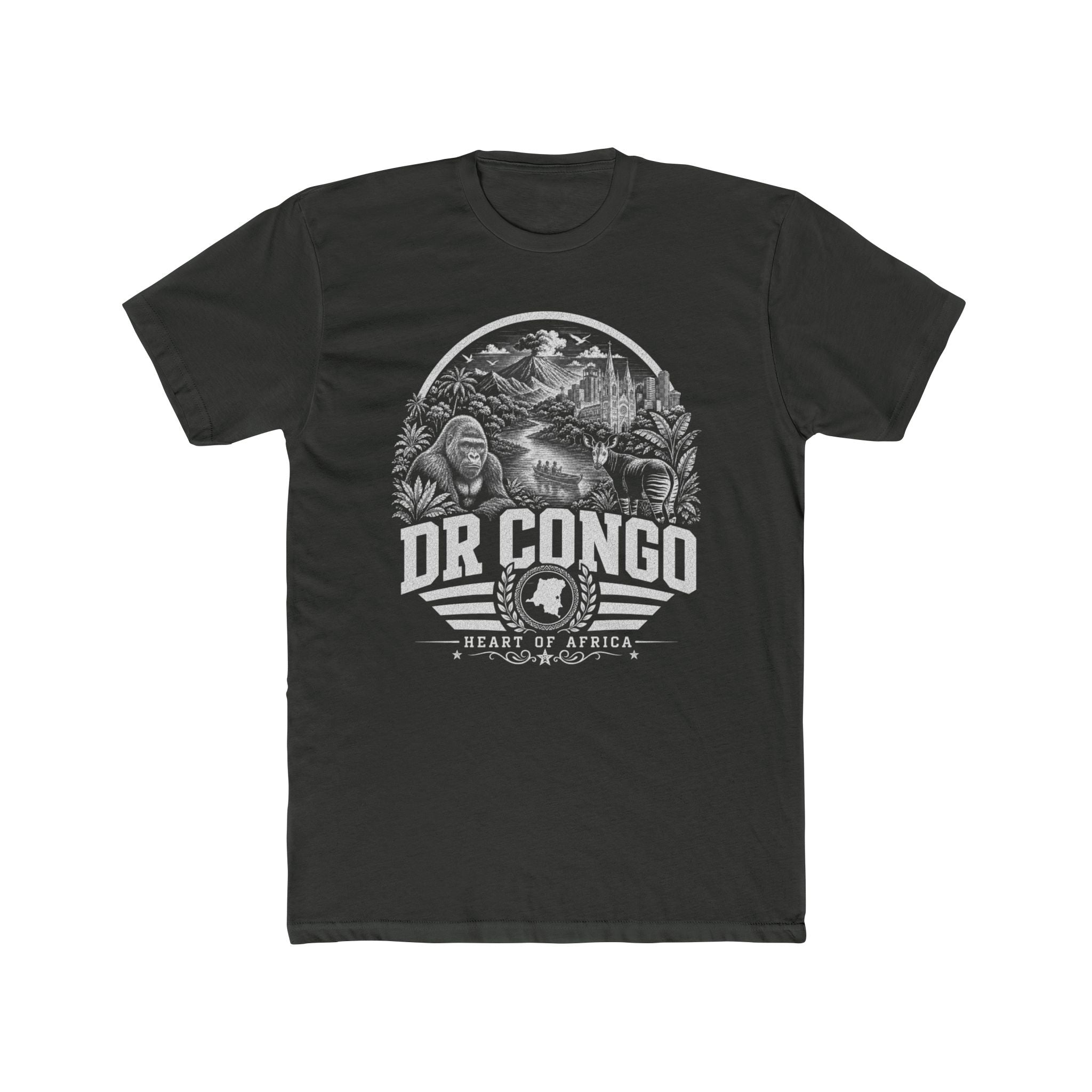 Democratic Republic of the Congo Heart of Africa Men's Tee