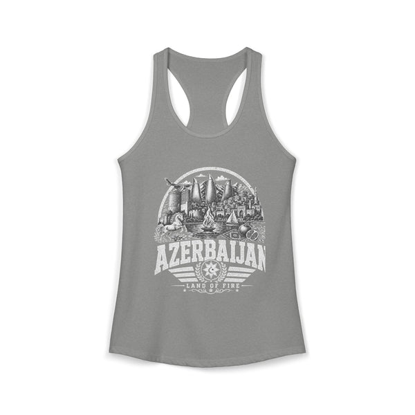 Azerbaijan Land of Fire Women's Tank Top