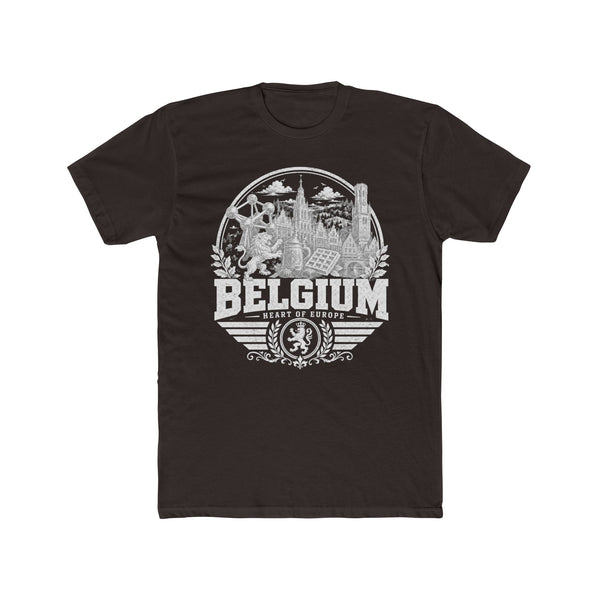 Belgium Heart of Europe Men's Tee