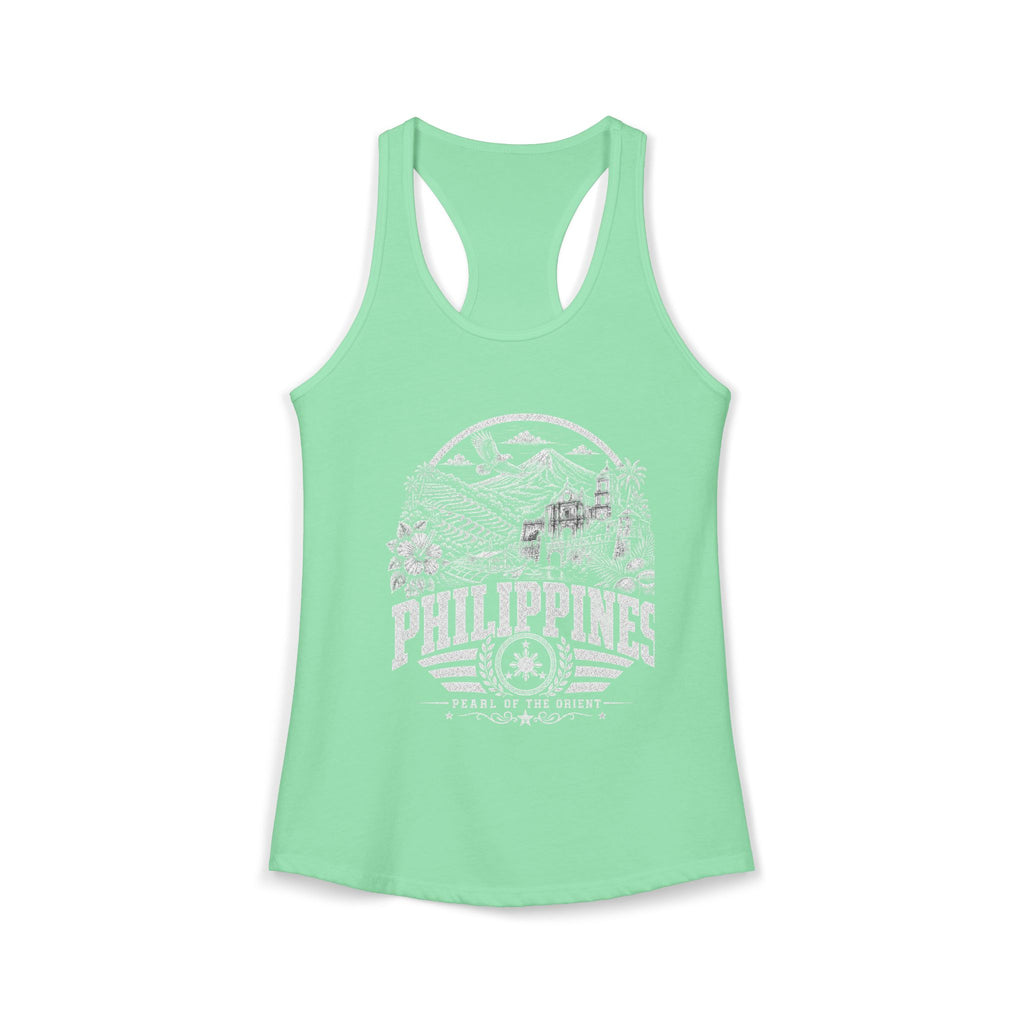 Philippines Pearl of the Orient Women's Tank Top