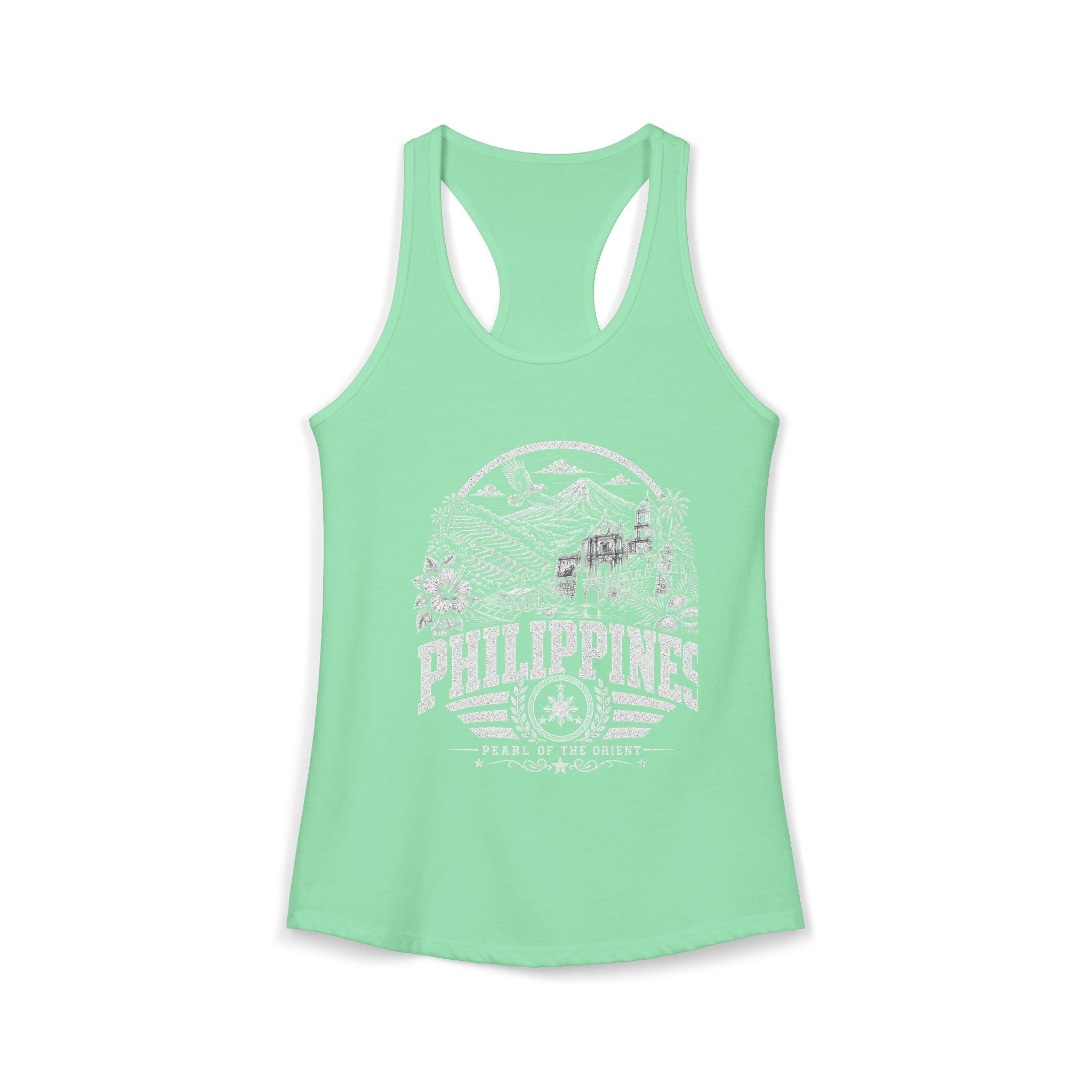 Philippines Pearl of the Orient Women's Tank Top