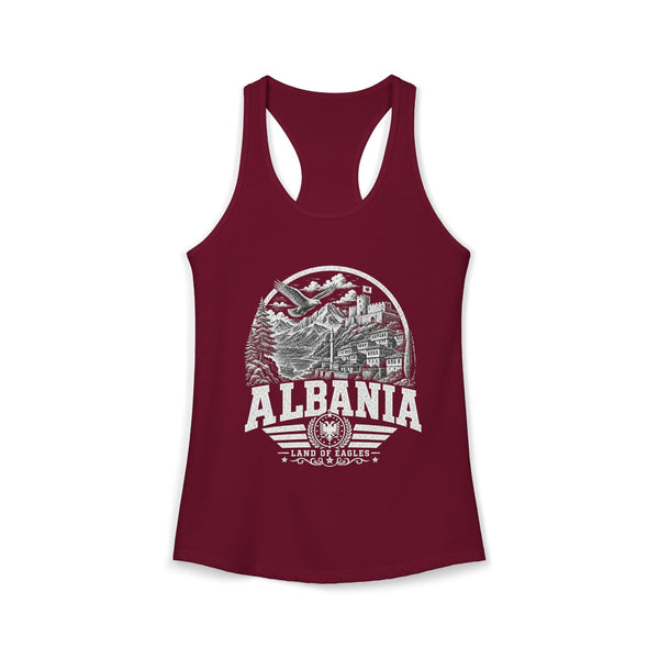 Albania Land of Eagles Women's Tank Top