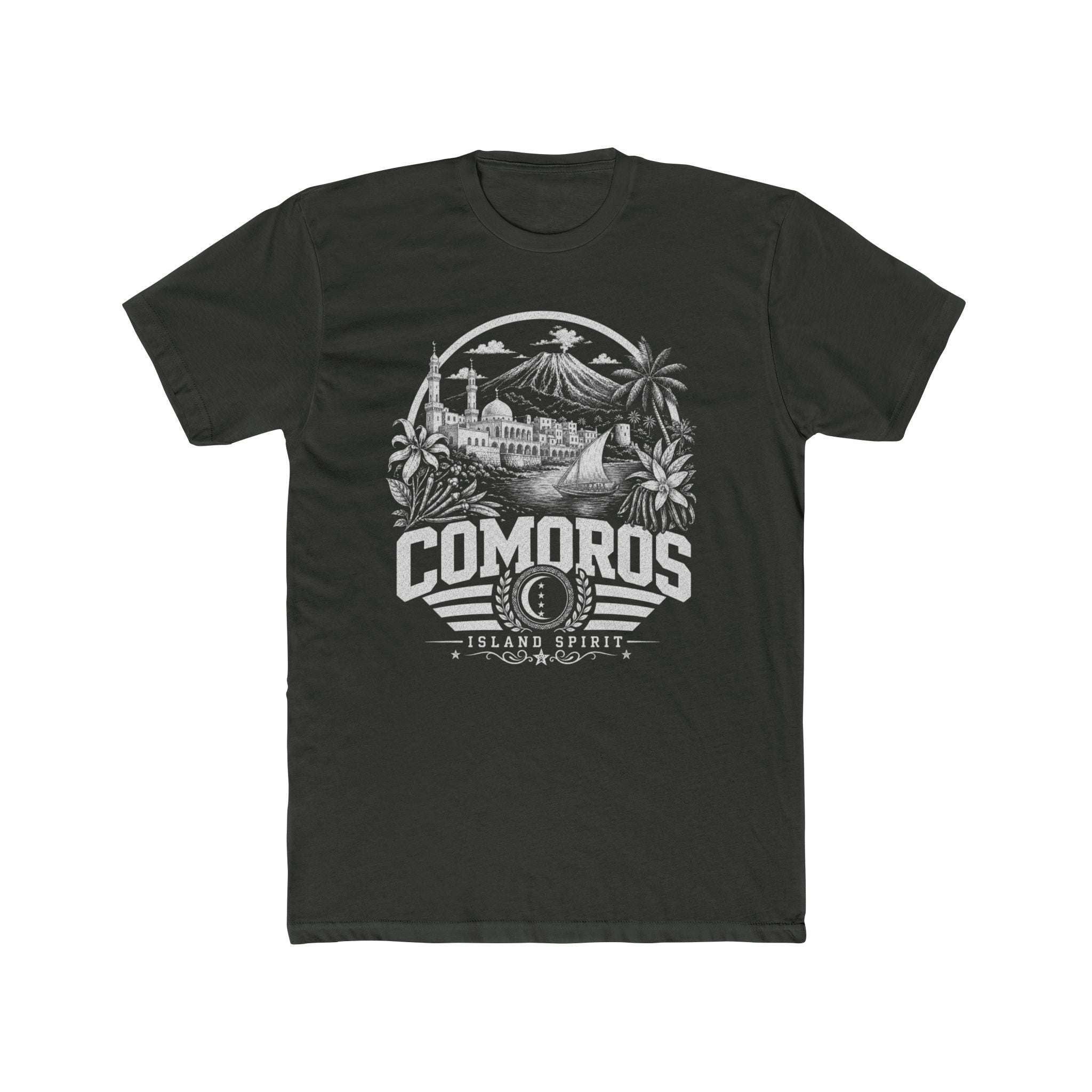 Camiseta Masculina Comoros Island Spirit