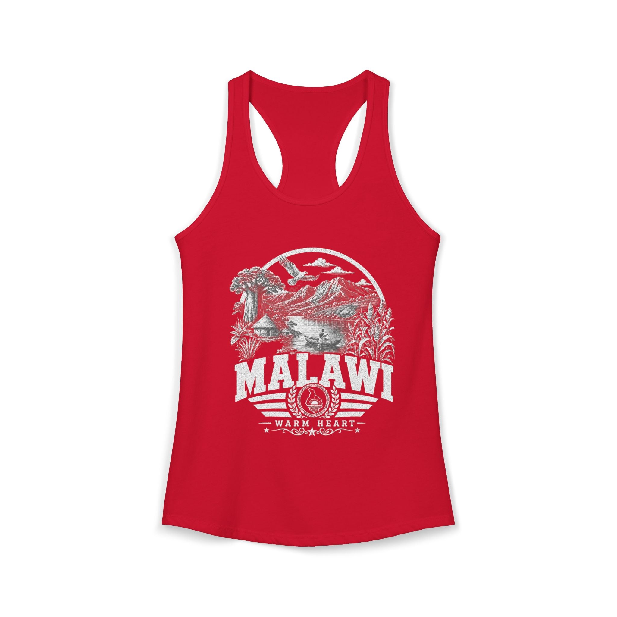 Malawi Warm Heart Women's Tank Top