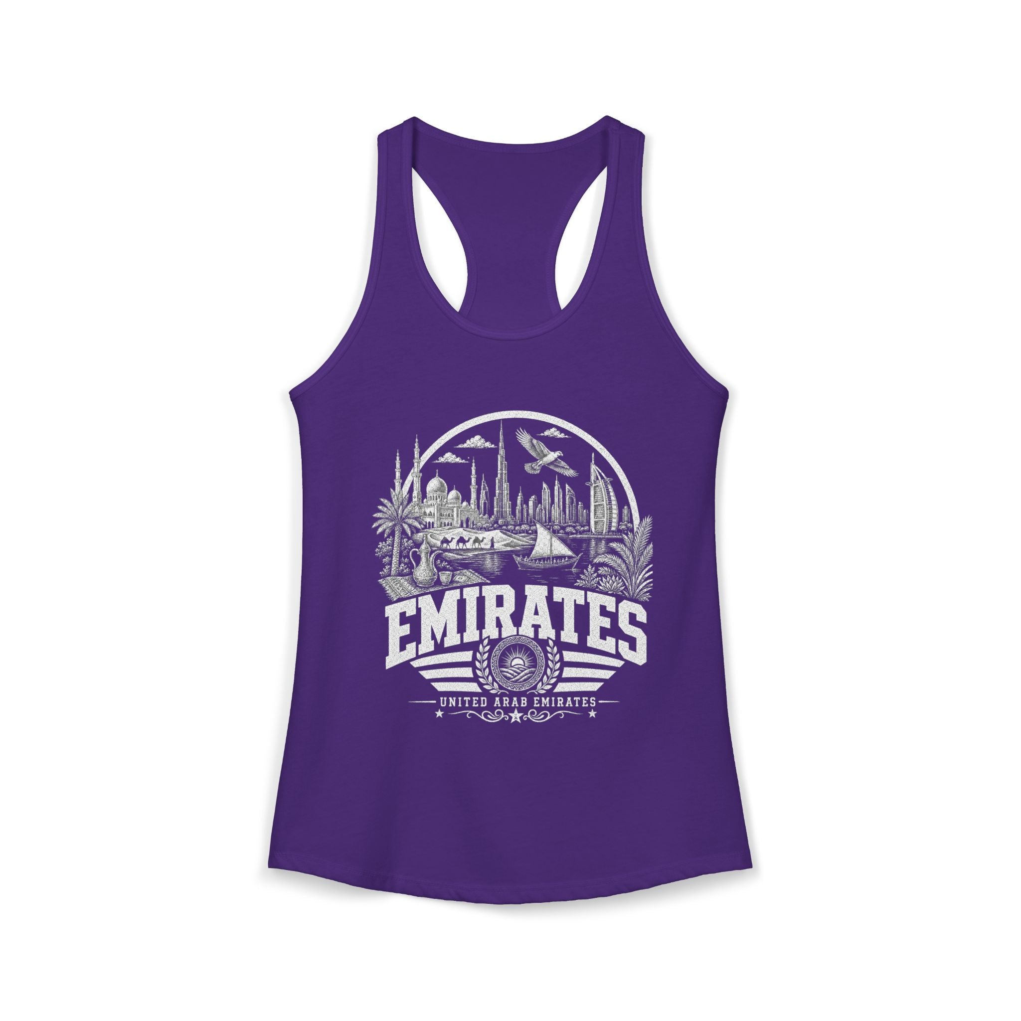 United Arab Emirates Jewel of the Gulf Women's Tank Top