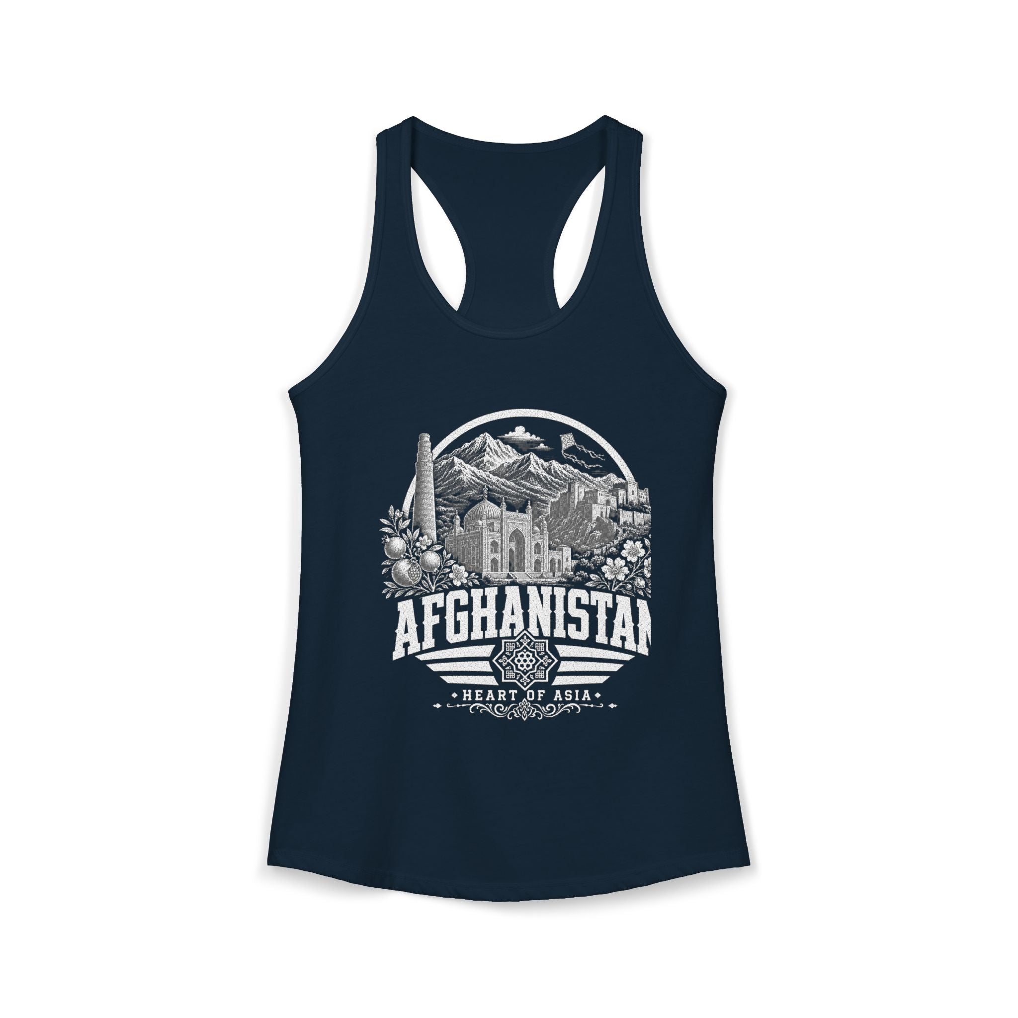 Afghanistan Heart of Asia Women's Tank Top