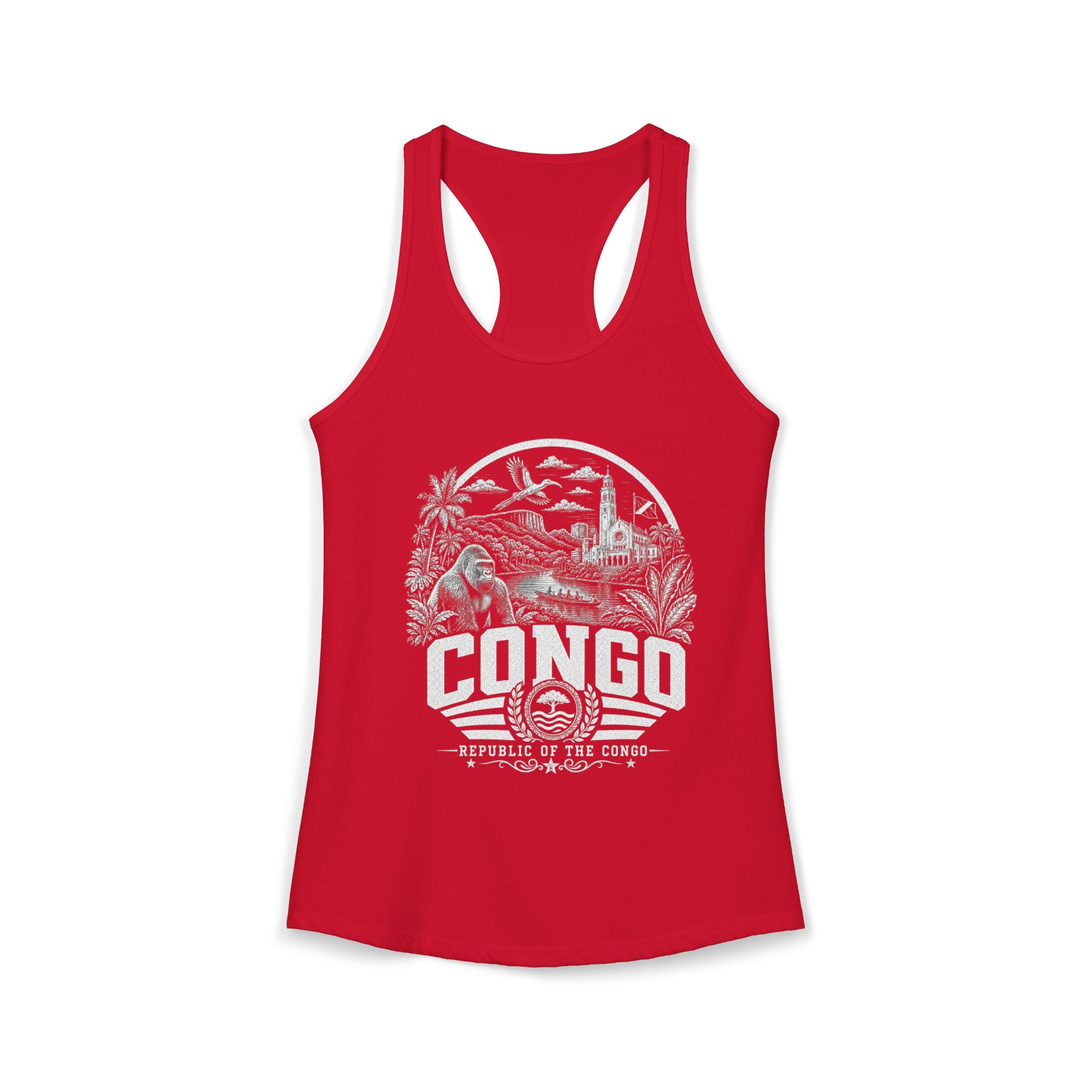 Republic of the Congo Congo River Spirit Women's Tank Top