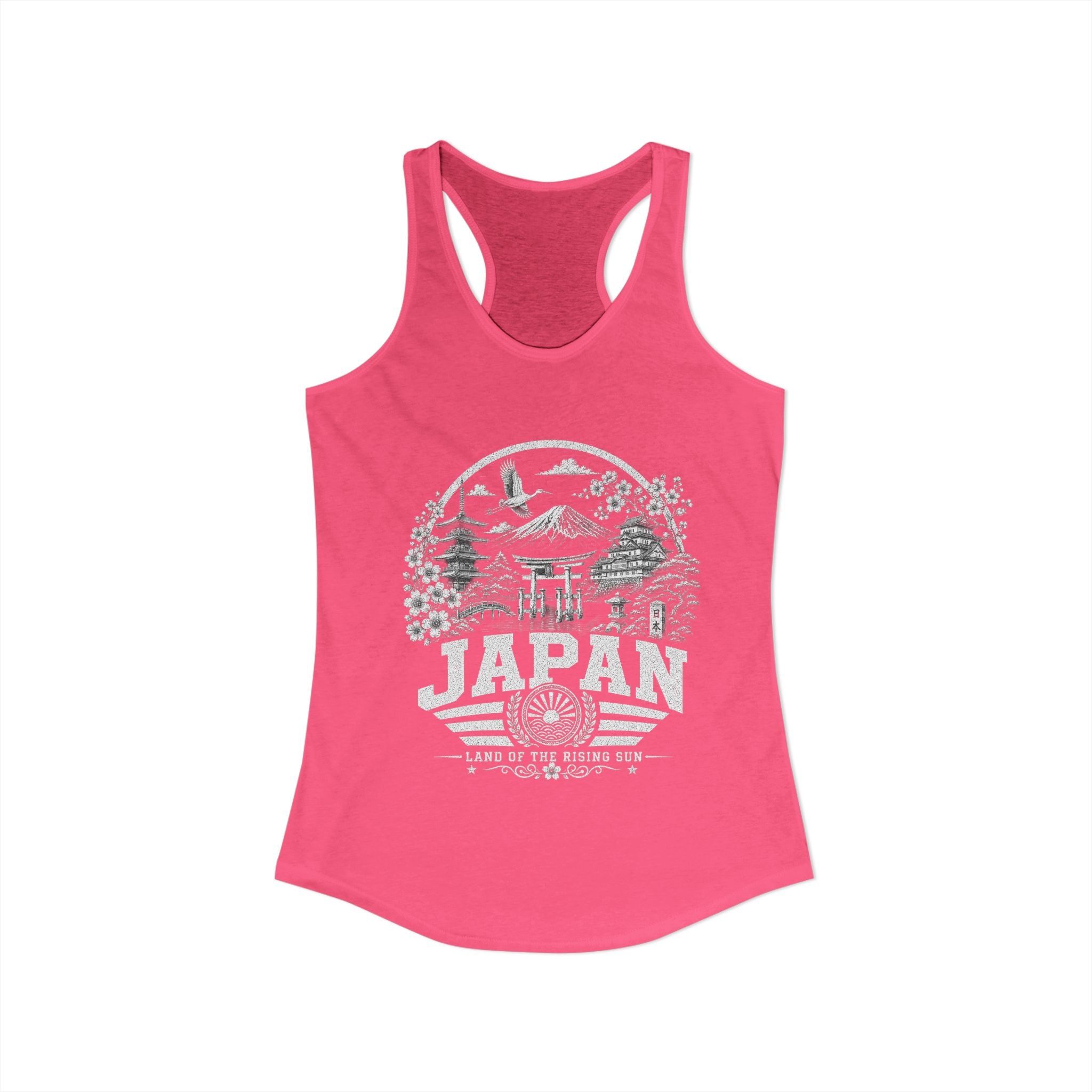 Japan Land of the Rising Sun Women's Tank Top