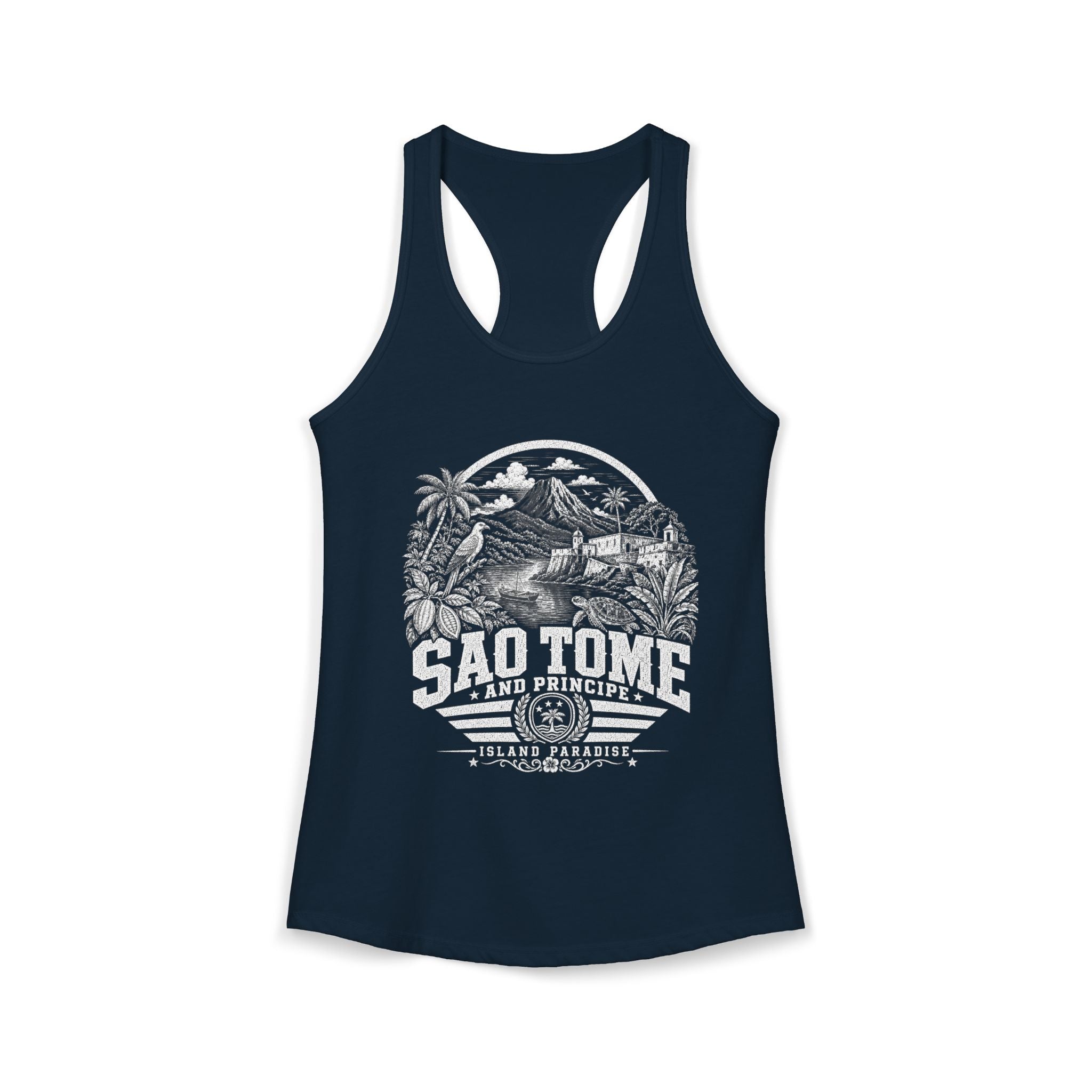 Sao Tome and Principe Island Paradise Women's Tank Top