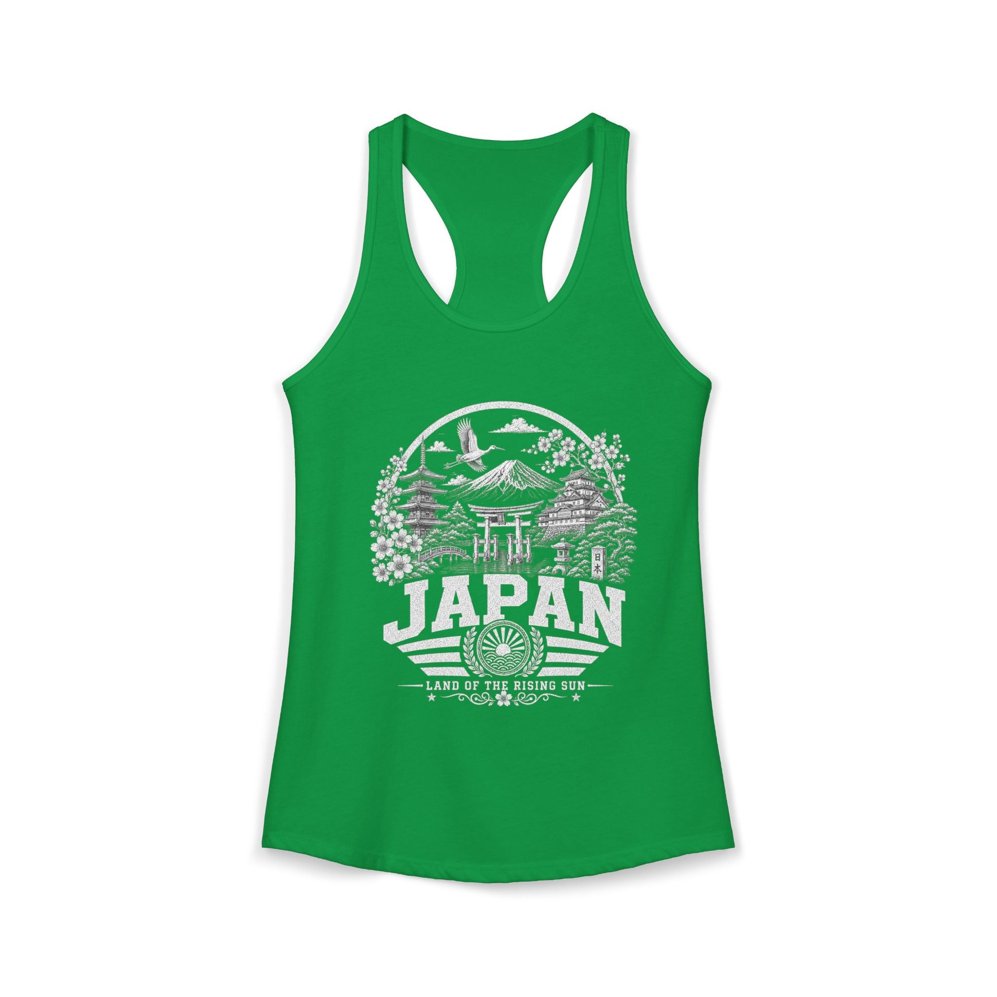 Japan Land of the Rising Sun Women's Tank Top