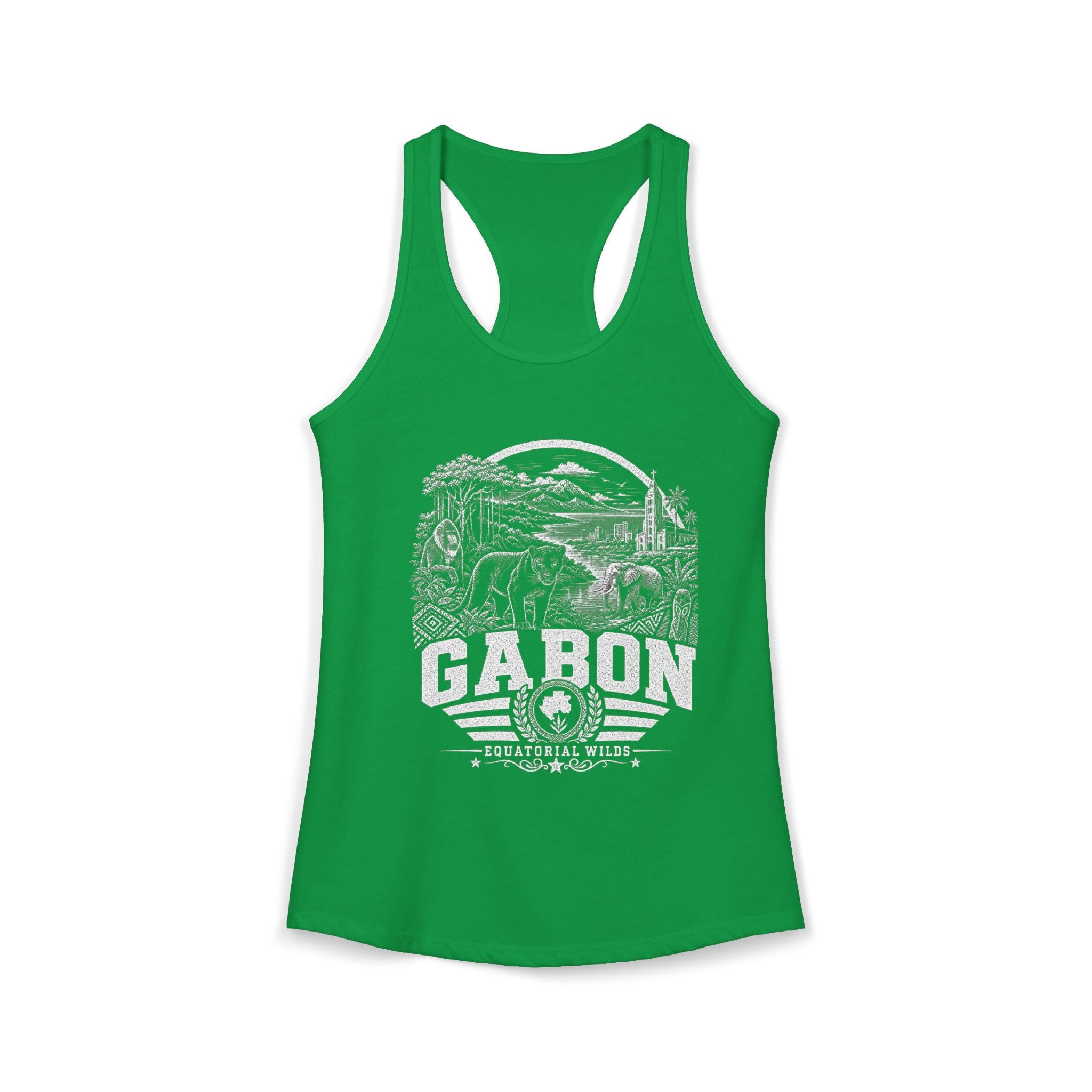 Gabon Equatorial Wilds Women's Tank Top