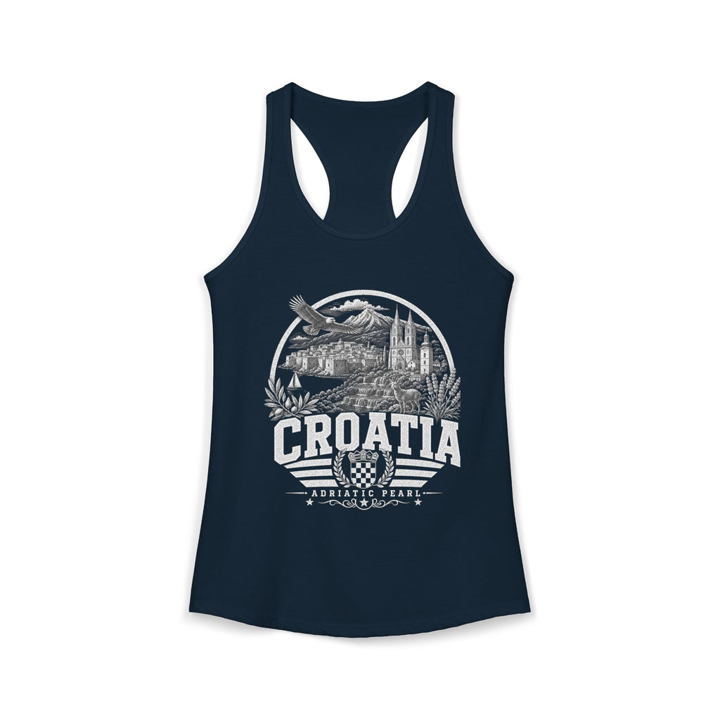 Croatia Adriatic Pearl Women's Tank Top