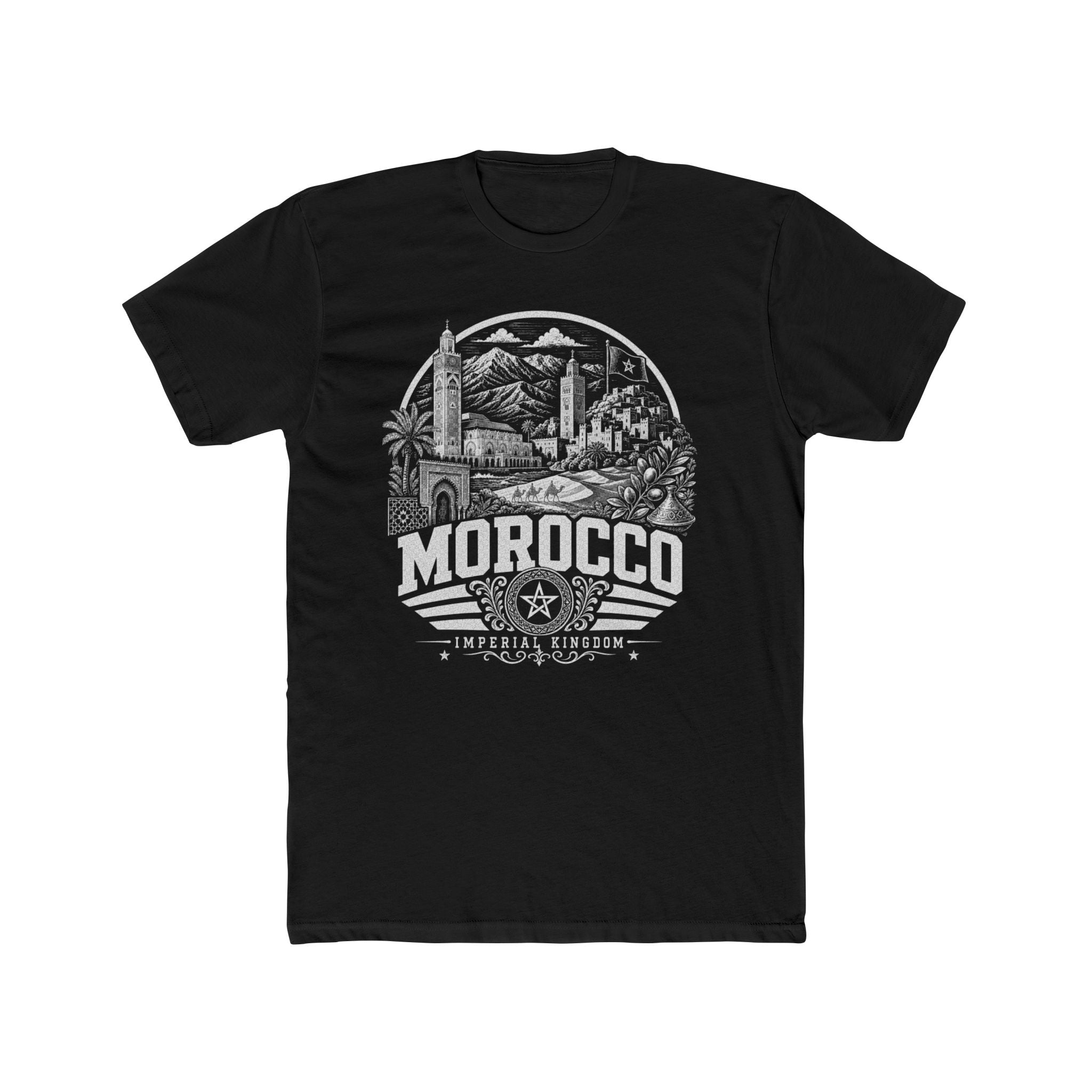 Camiseta Masculina Marrocos Reino Imperial