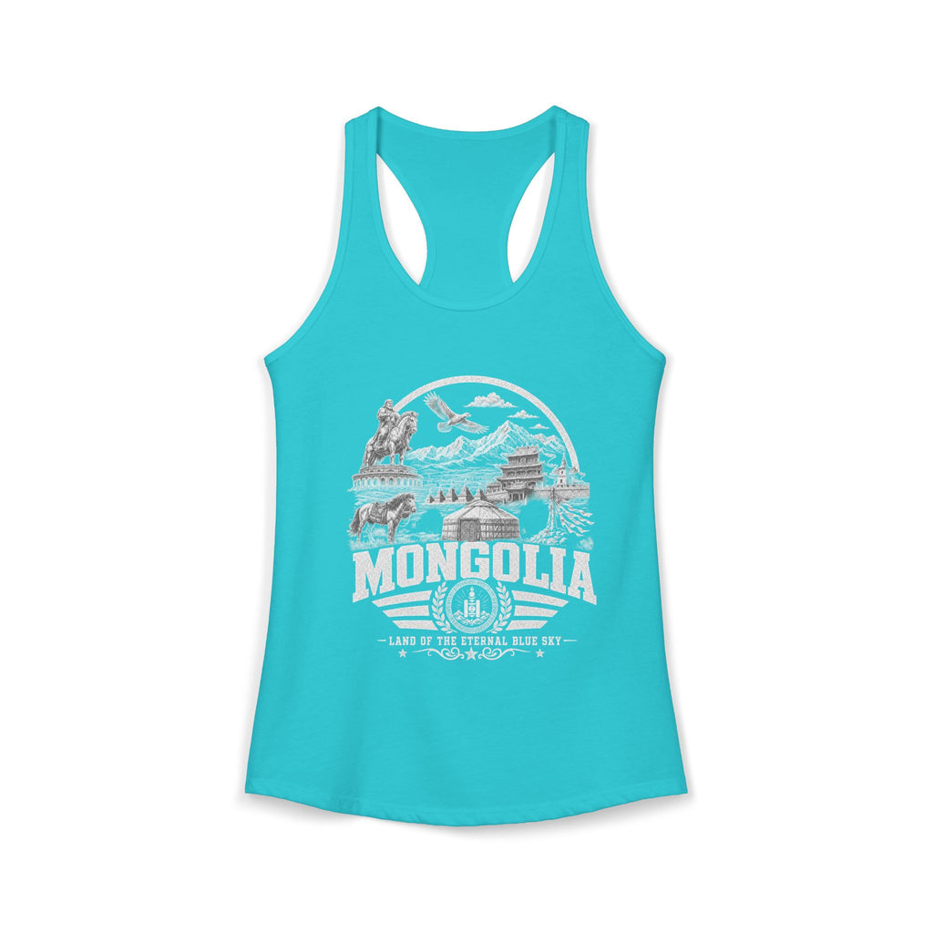 Mongolia Land of the Eternal Blue Sky Women's Tank Top